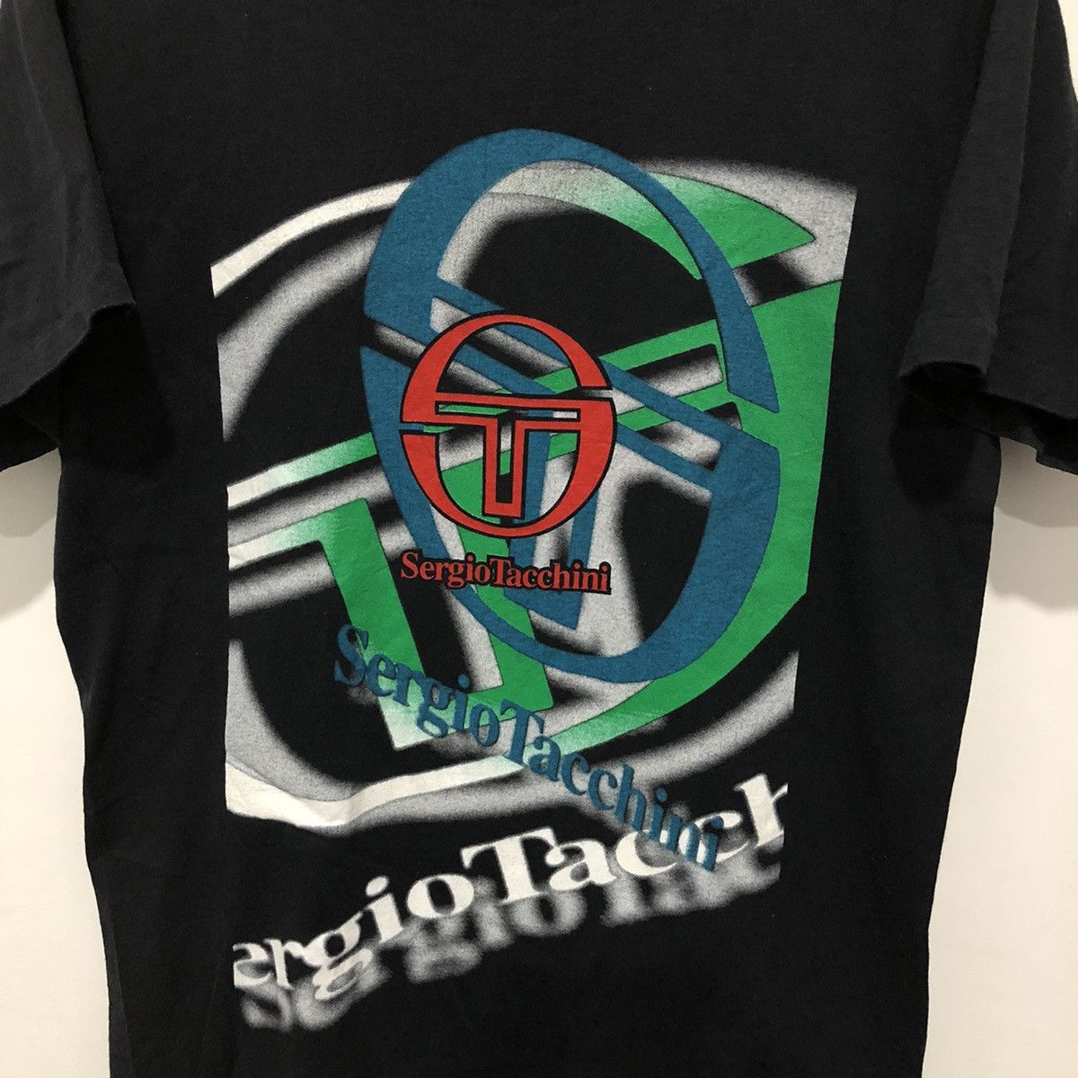 Sergio Tacchini Vintage Sergio Tacchini Tee Size US M / EU 48-50 / 2 - 2 Thumbnail