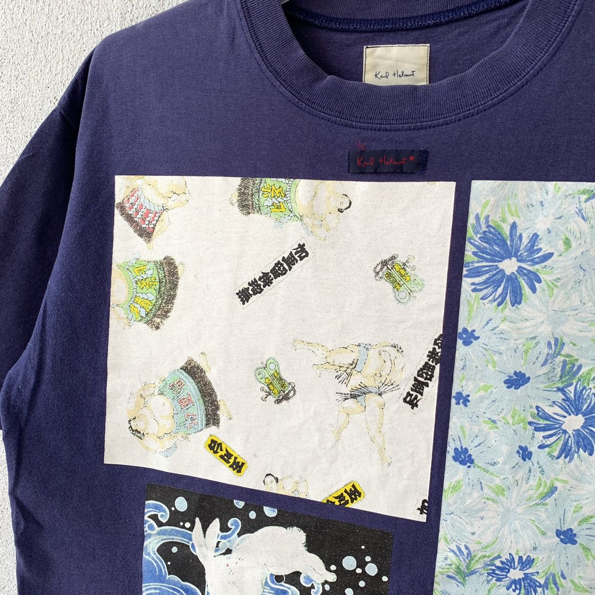 Karl Helmut KARL HELMUT t shirt.. all over print.. vintage t shirt Size US M / EU 48-50 / 2 - 4 Thumbnail