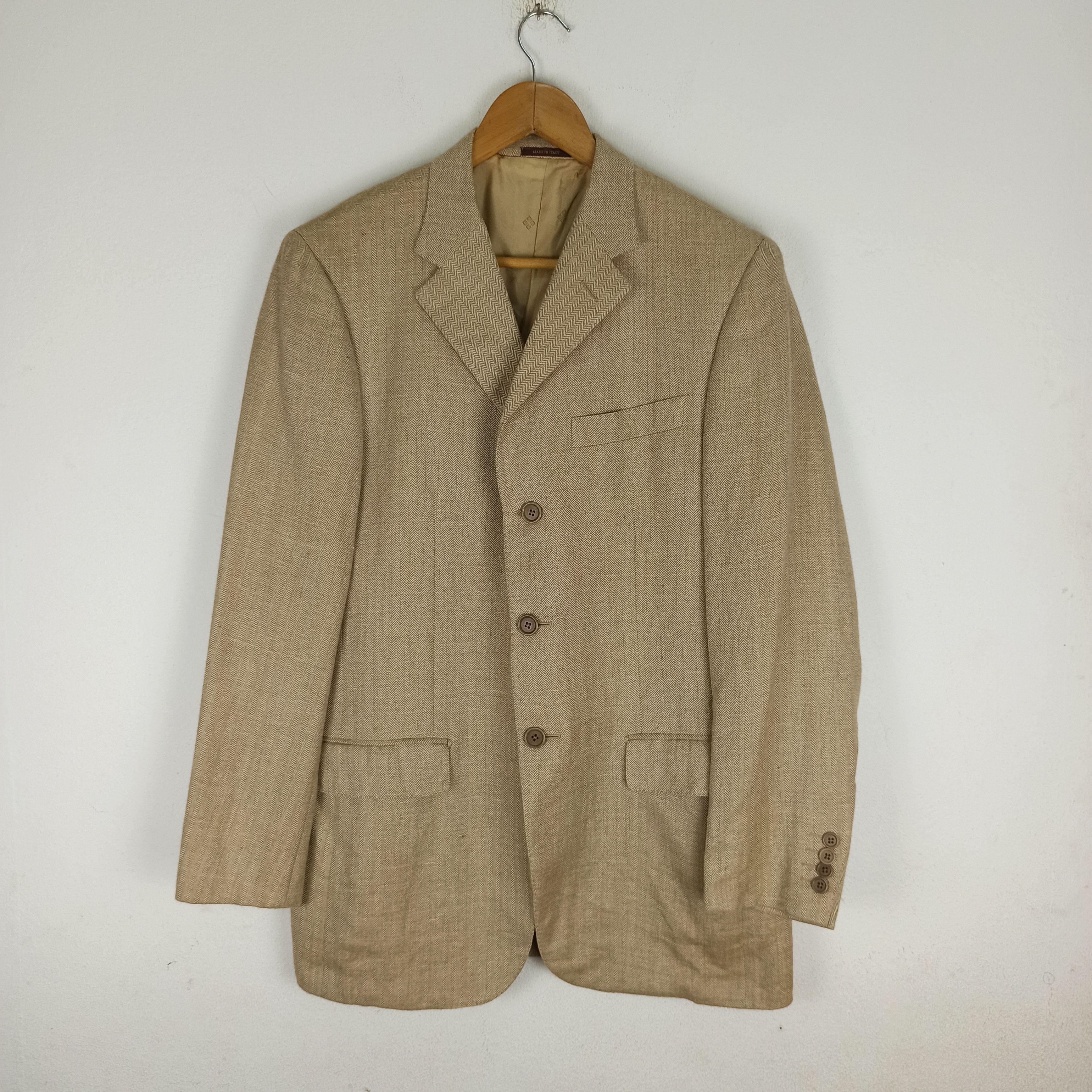 Givenchy Vintage Givenchy Blazer Coats Nice Design Size US L / EU 52-54 / 3 - 1 Thumbnail
