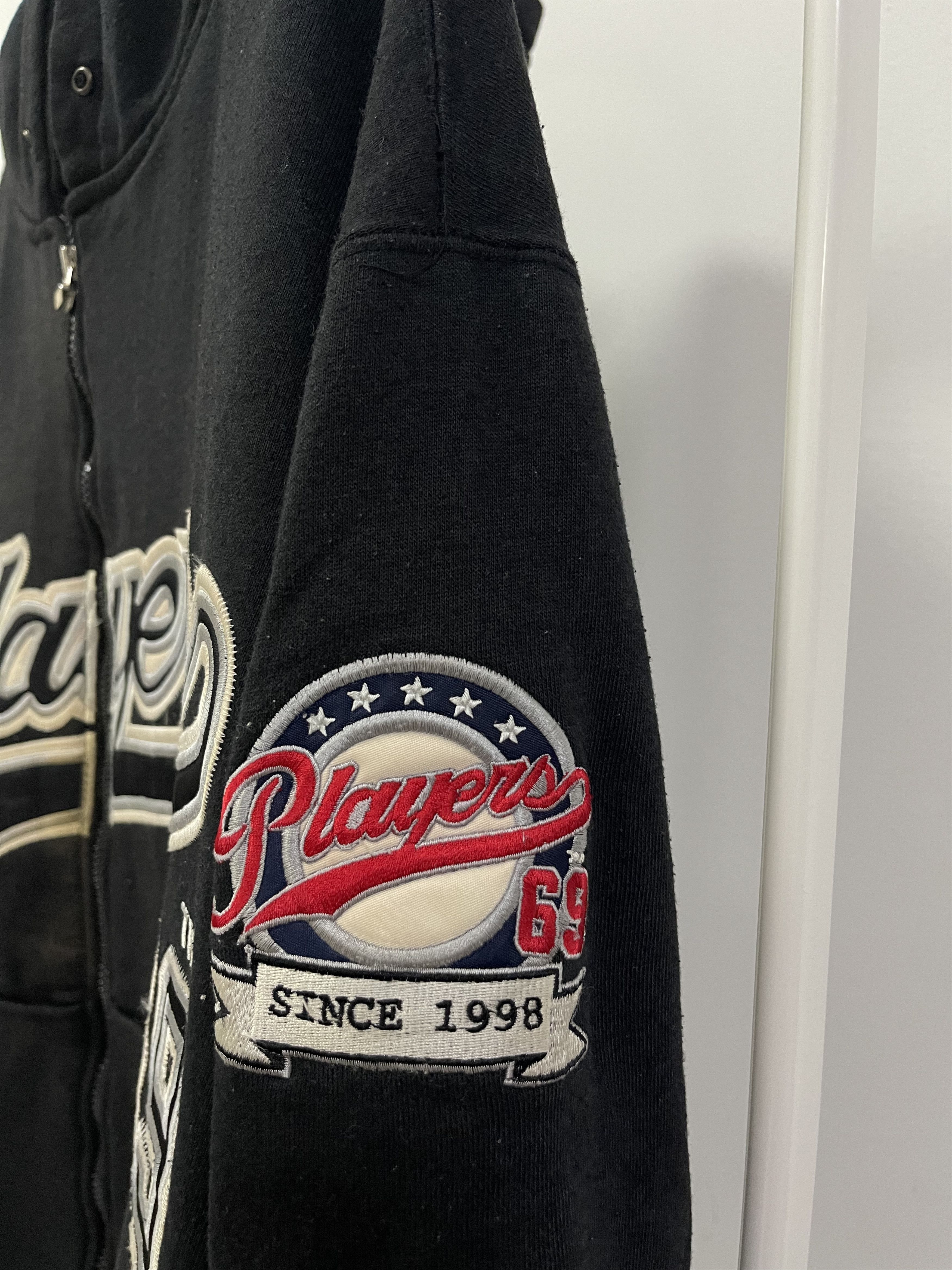Japanese Brand Vintage Player 69 Embroidery Big Logo Hoodie Size US L / EU 52-54 / 3 - 8 Thumbnail