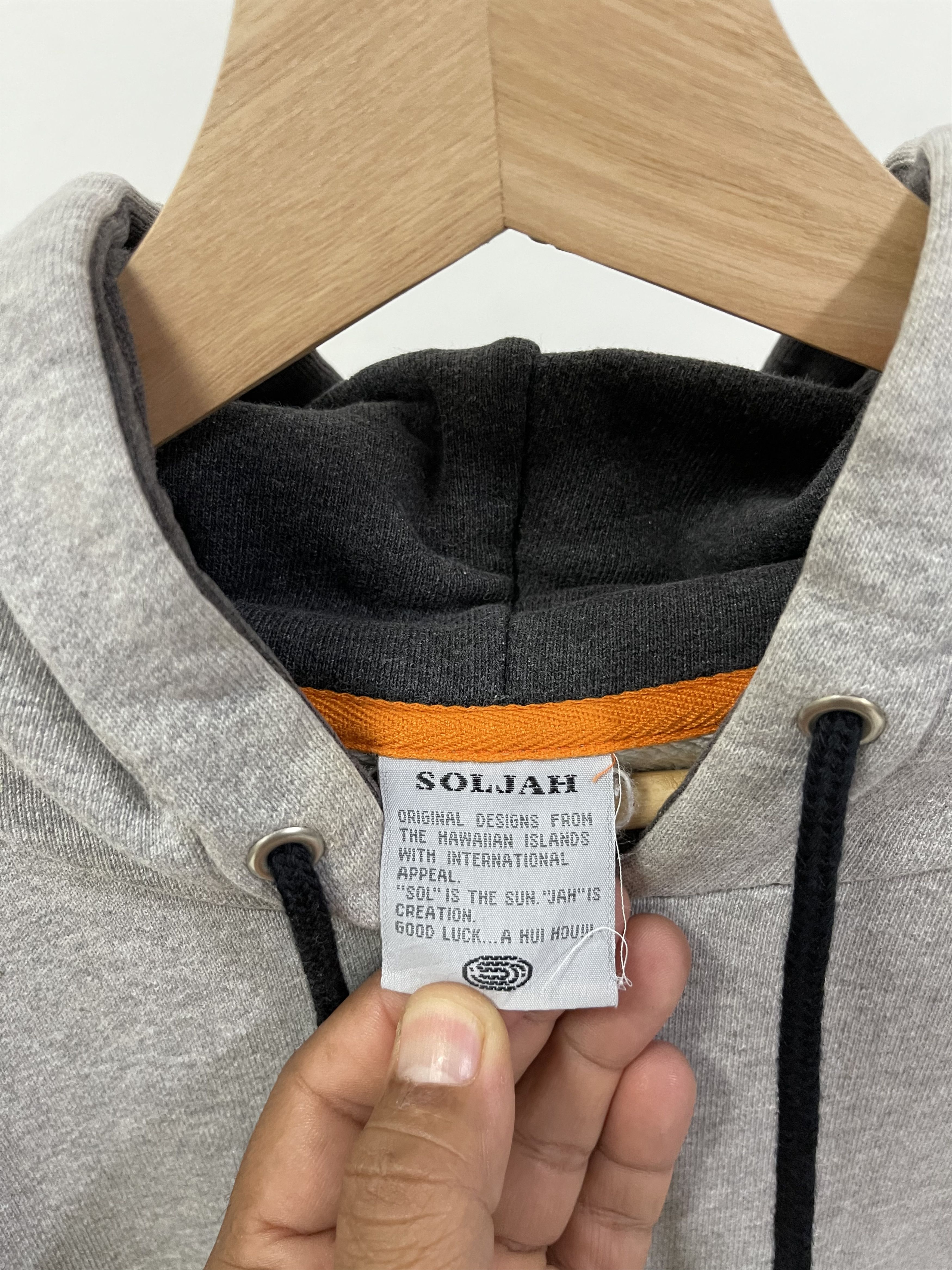 Japanese Brand × Vintage Vintage Soljah Worldwide Hawaiian Island Hoodie Sweatshirt Size US M / EU 48-50 / 2 - 11 Thumbnail