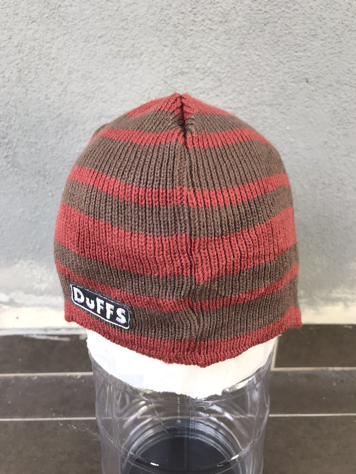 Vintage DuFFS Stripe Rare Beanie Size ONE SIZE - 1 Thumbnail