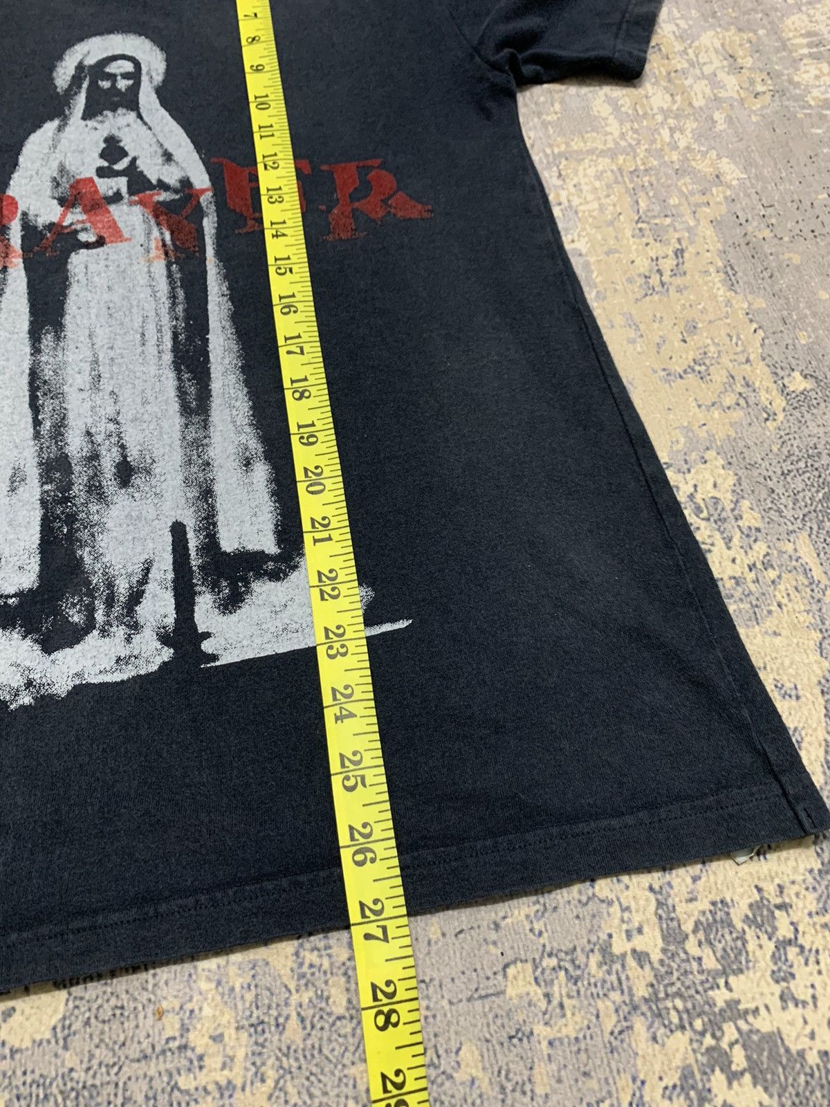 If Six Was Nine × Japanese Brand × Narcotic GDC Japanese Brand Narcotic GDC Jesus Prayer Sun Faded Tee Size US S / EU 44-46 / 1 - 9 Thumbnail