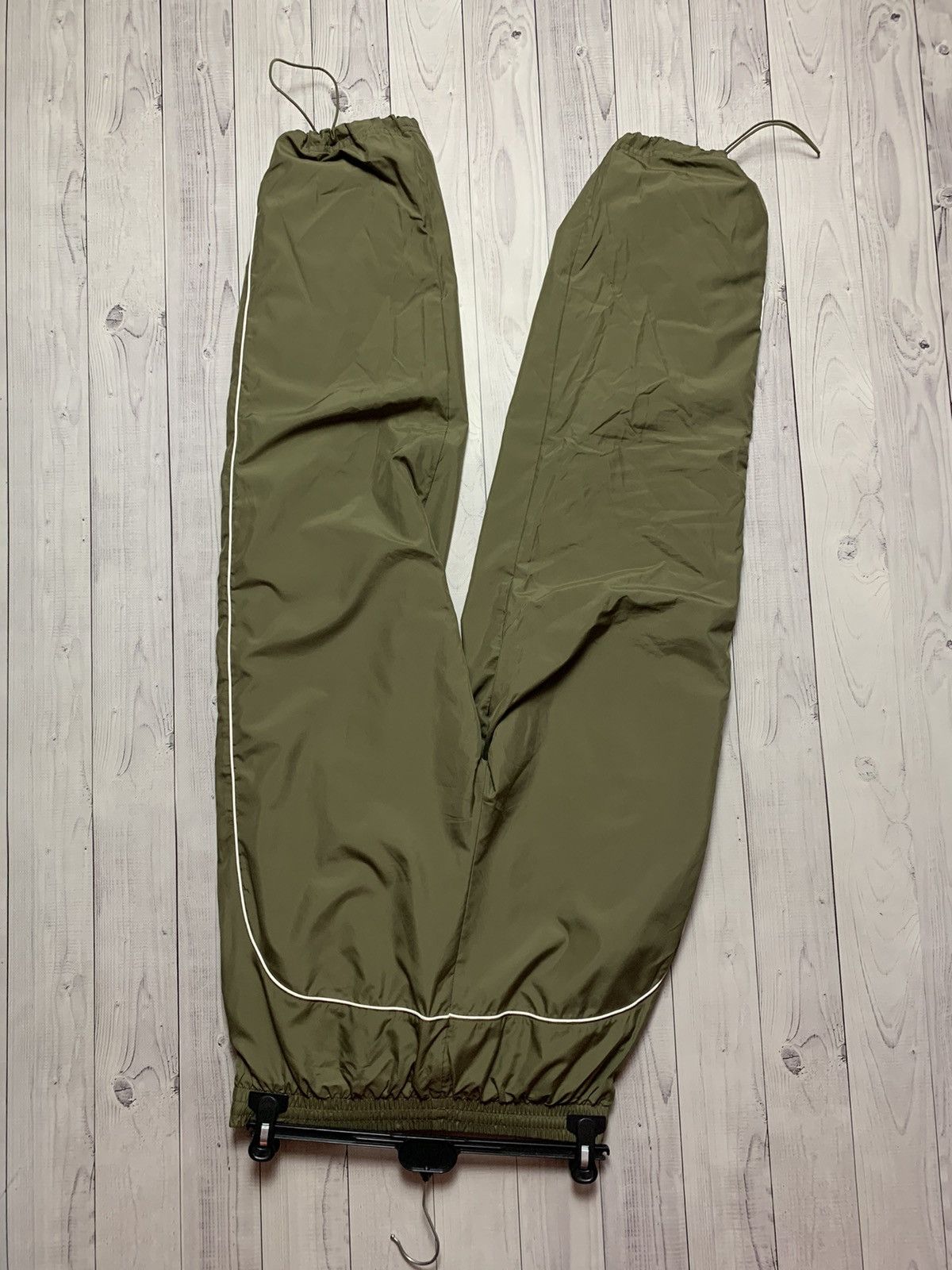 Reebok × Vintage Vintage Reebok Khaki drill pants Y2K joggers logo size L Size US 34 / EU 50 - 6 Thumbnail