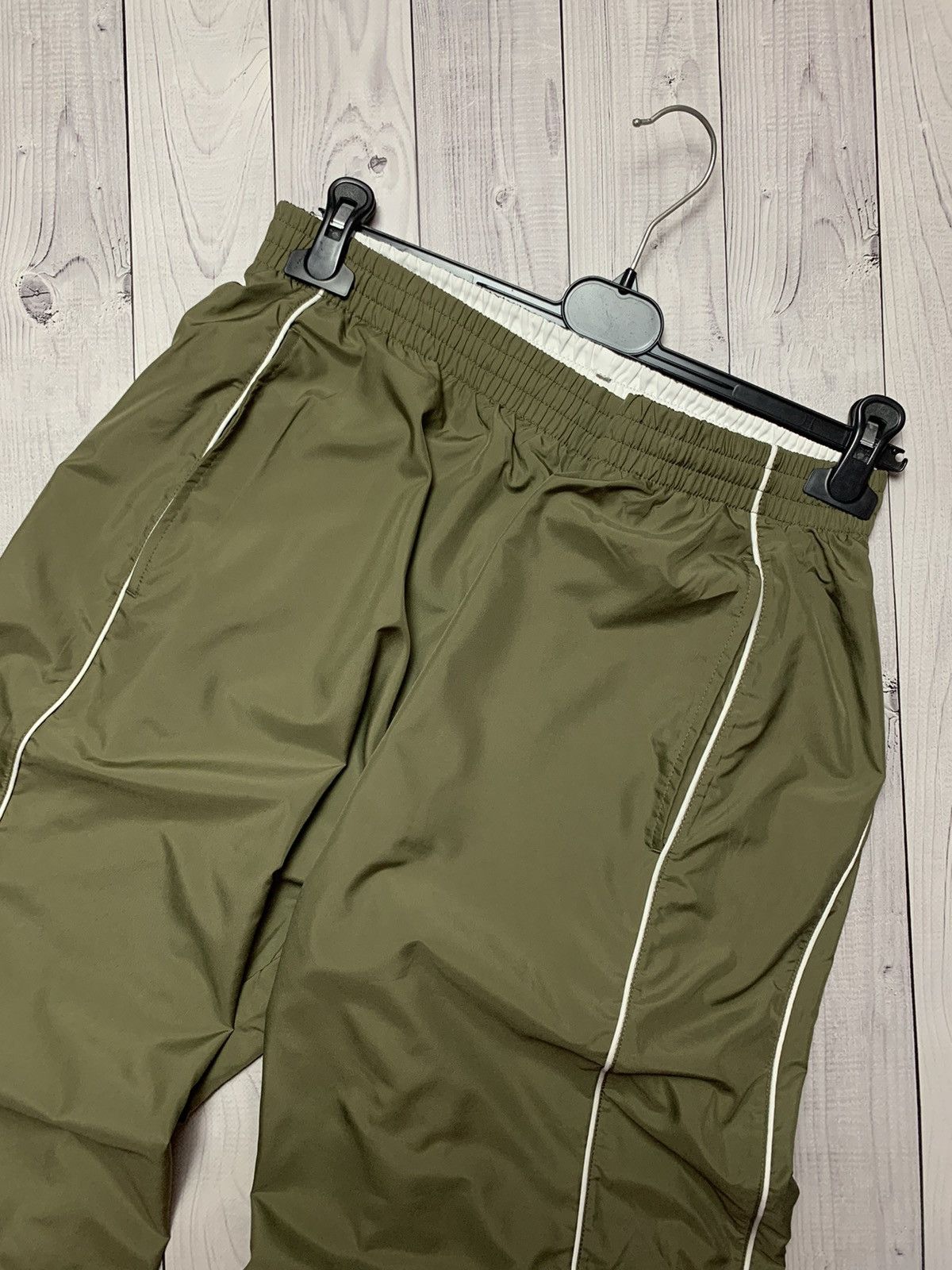 Reebok × Vintage Vintage Reebok Khaki drill pants Y2K joggers logo size L Size US 34 / EU 50 - 4 Thumbnail
