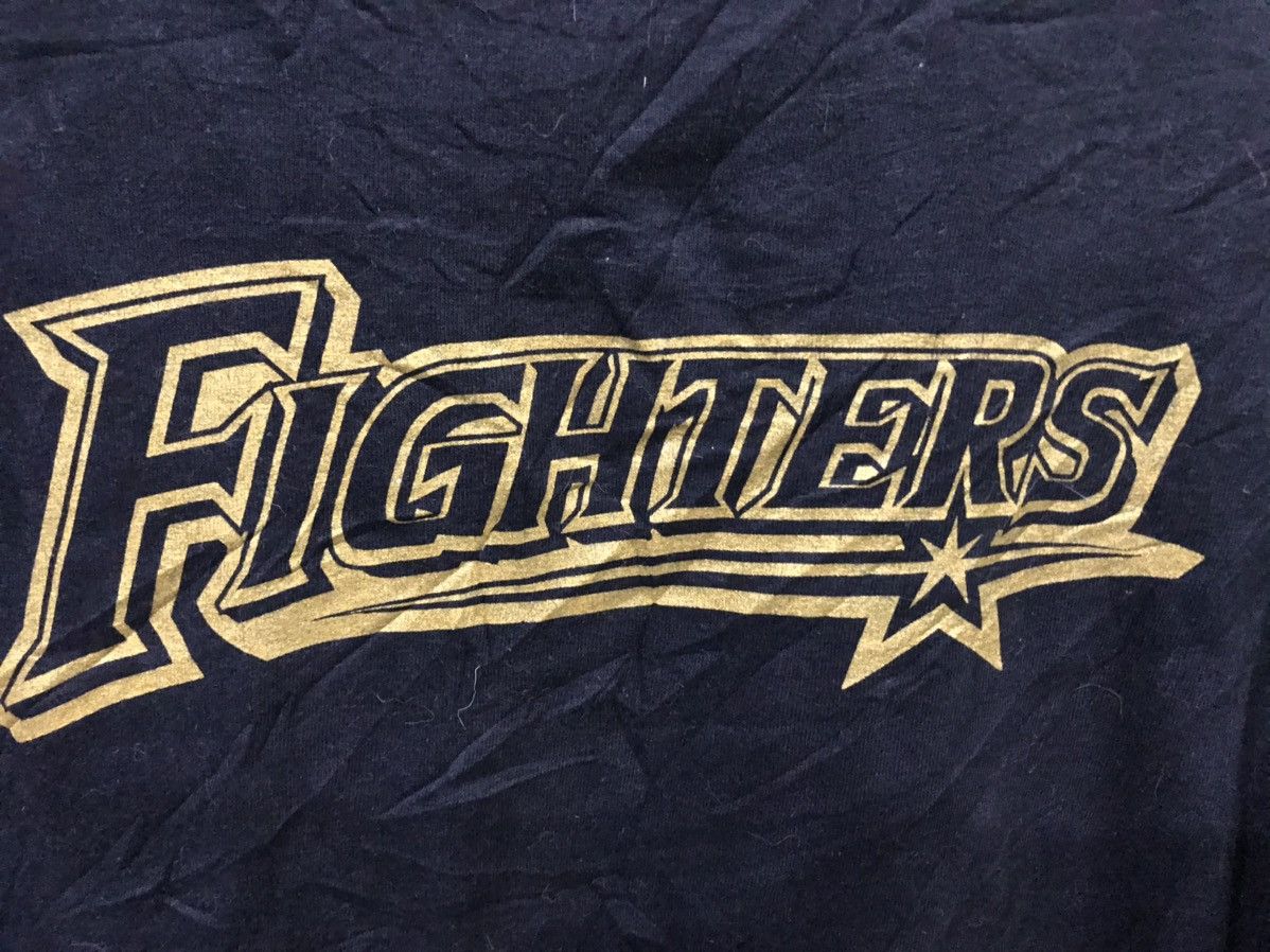Japanese Brand FIGHTERS Baseball Club Shirt Size US L / EU 52-54 / 3 - 3 Thumbnail