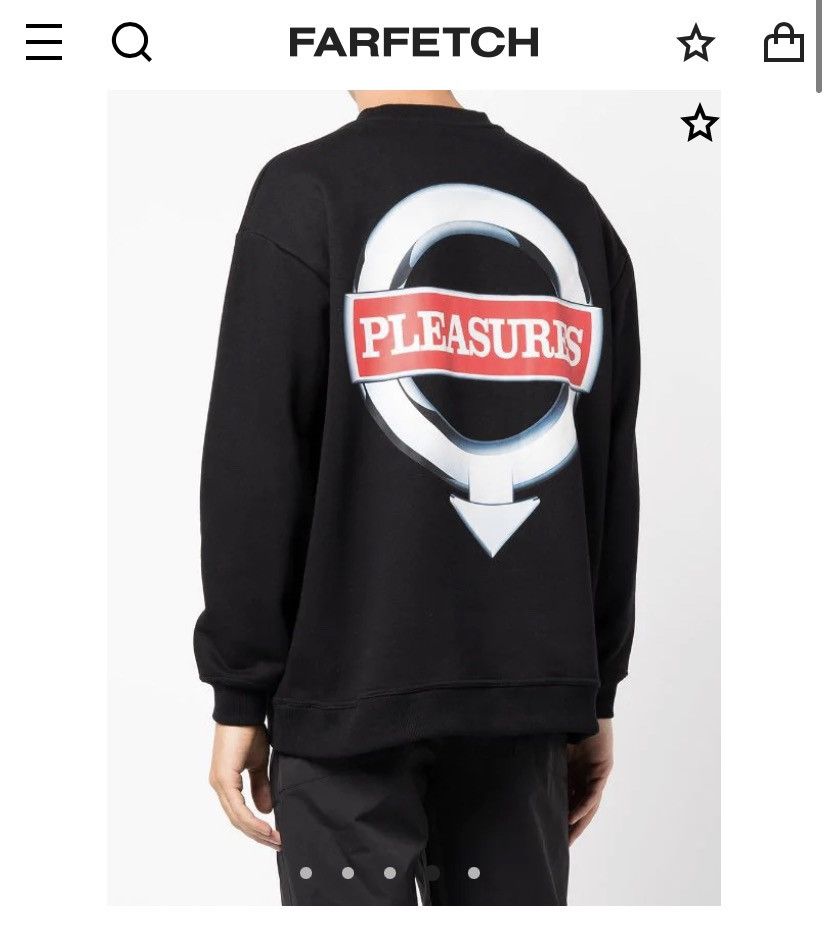 Pleasures Pleasures LANGUAGE CREWNECK Size M Size US M / EU 48-50 / 2 - 1 Thumbnail