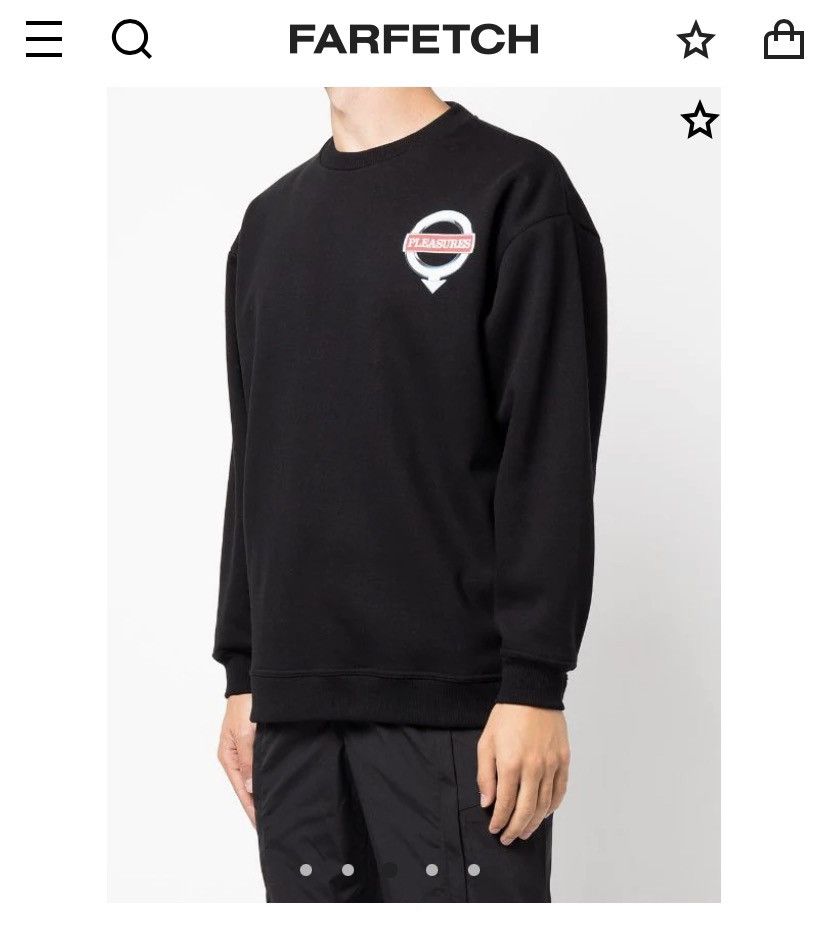 Pleasures Pleasures LANGUAGE CREWNECK Size M Size US M / EU 48-50 / 2 - 5 Thumbnail