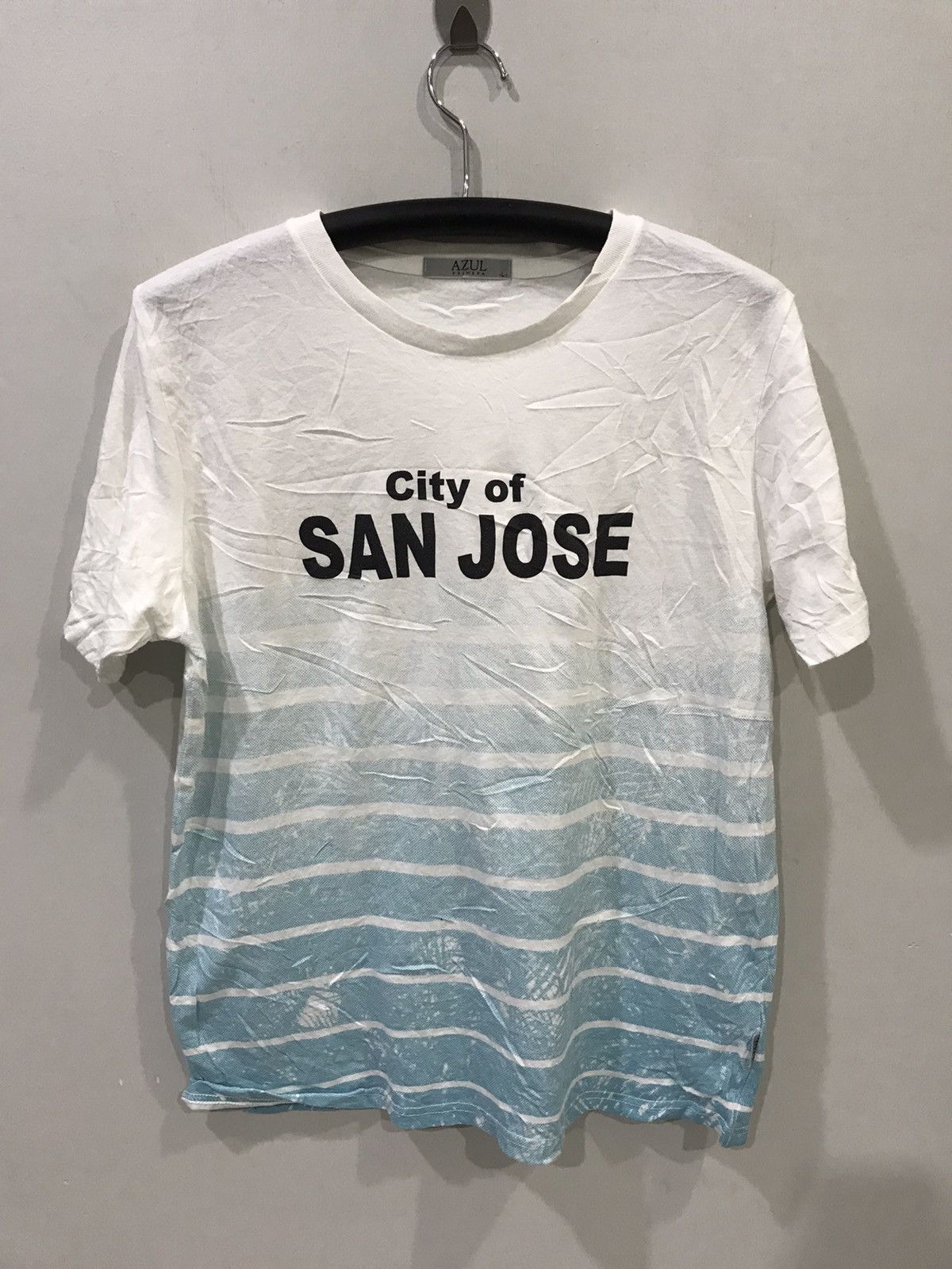 Designer × Japanese Brand AZUL Japan City of San Jose Shirt Size US L / EU 52-54 / 3 - 1 Thumbnail