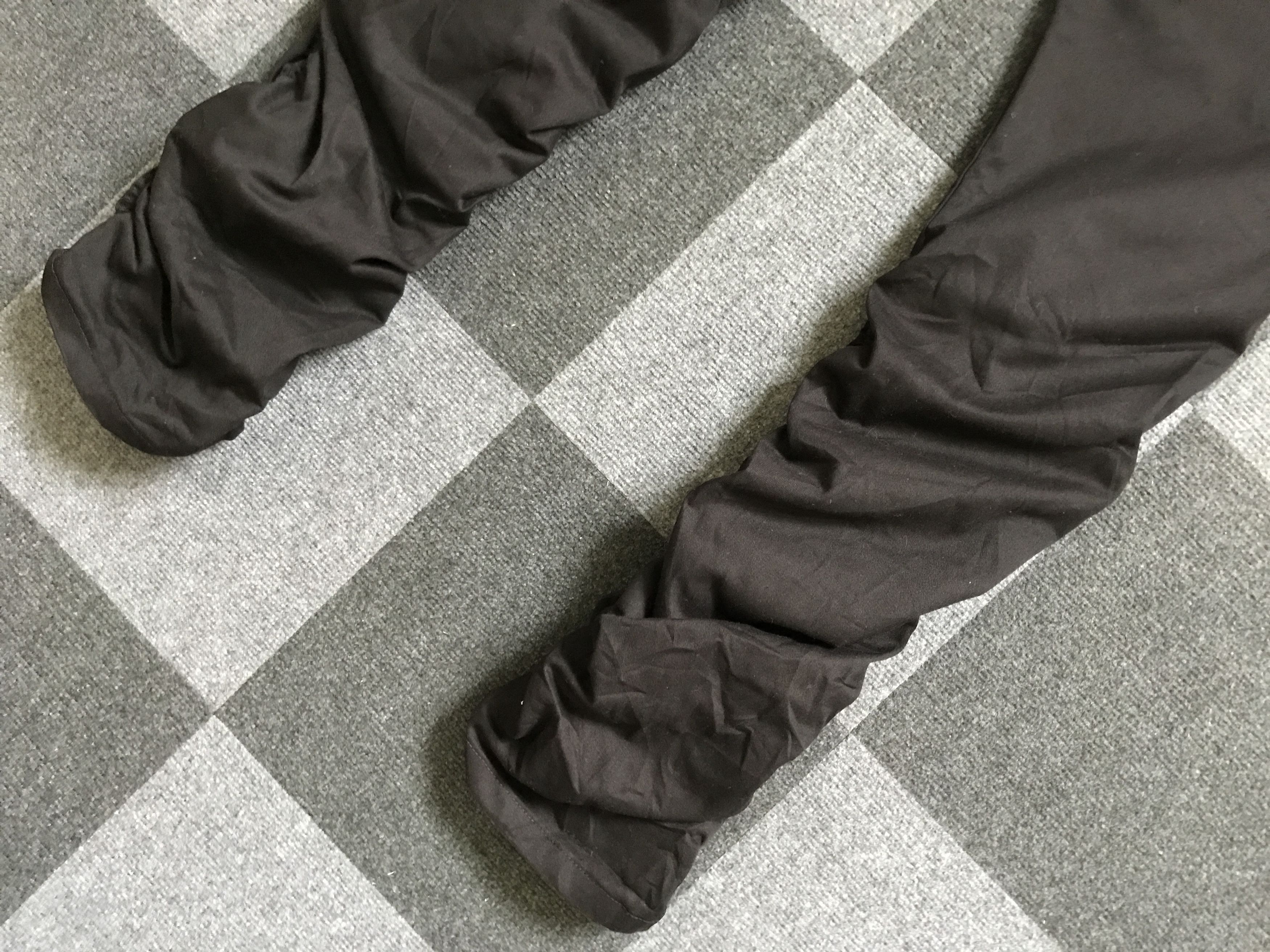 Japanese Brand CP197 Doublefocus Double Waist Skull Wrinkle Leg Cargo Pant Size US 33 - 12 Thumbnail
