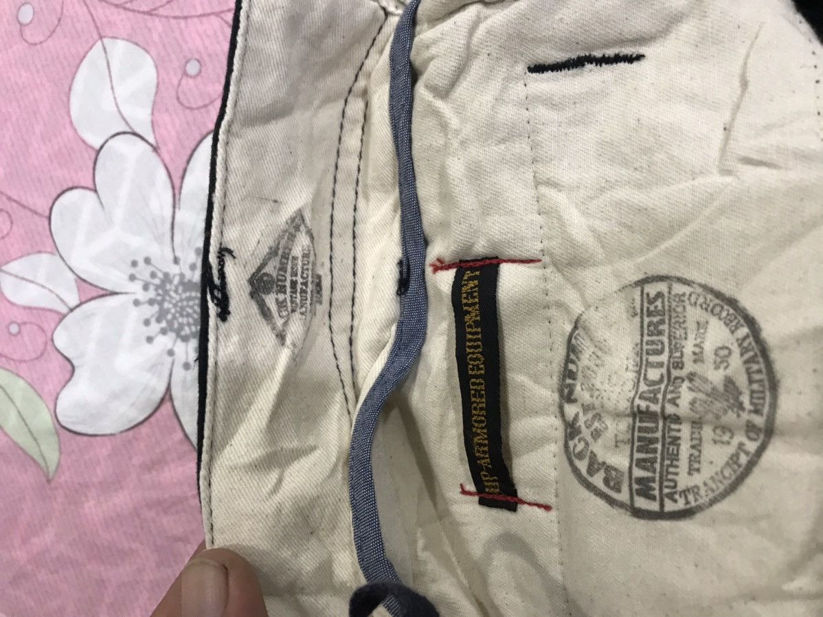 Japanese Brand BACK NUMBER Japan Multipockets Cargo Tactical Short Pant Size US 35 - 11 Thumbnail