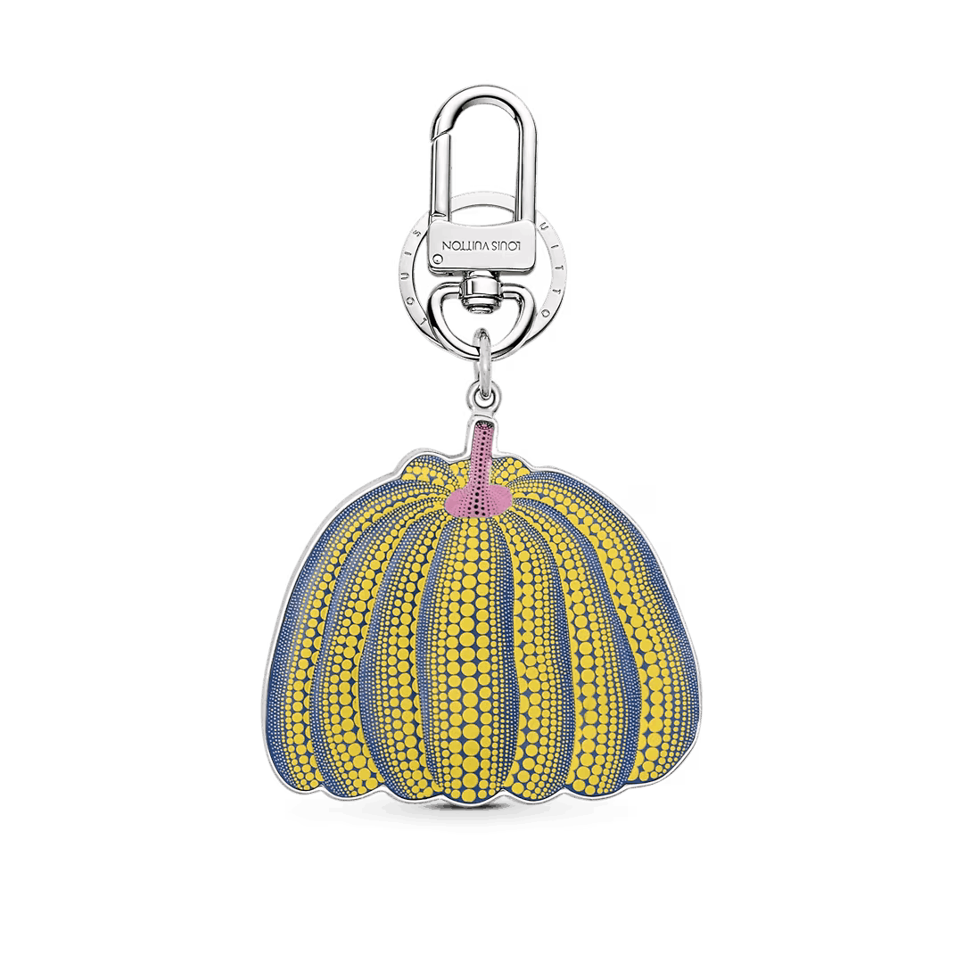 LV x YK Pumpkin Key Holder and Bag Charm