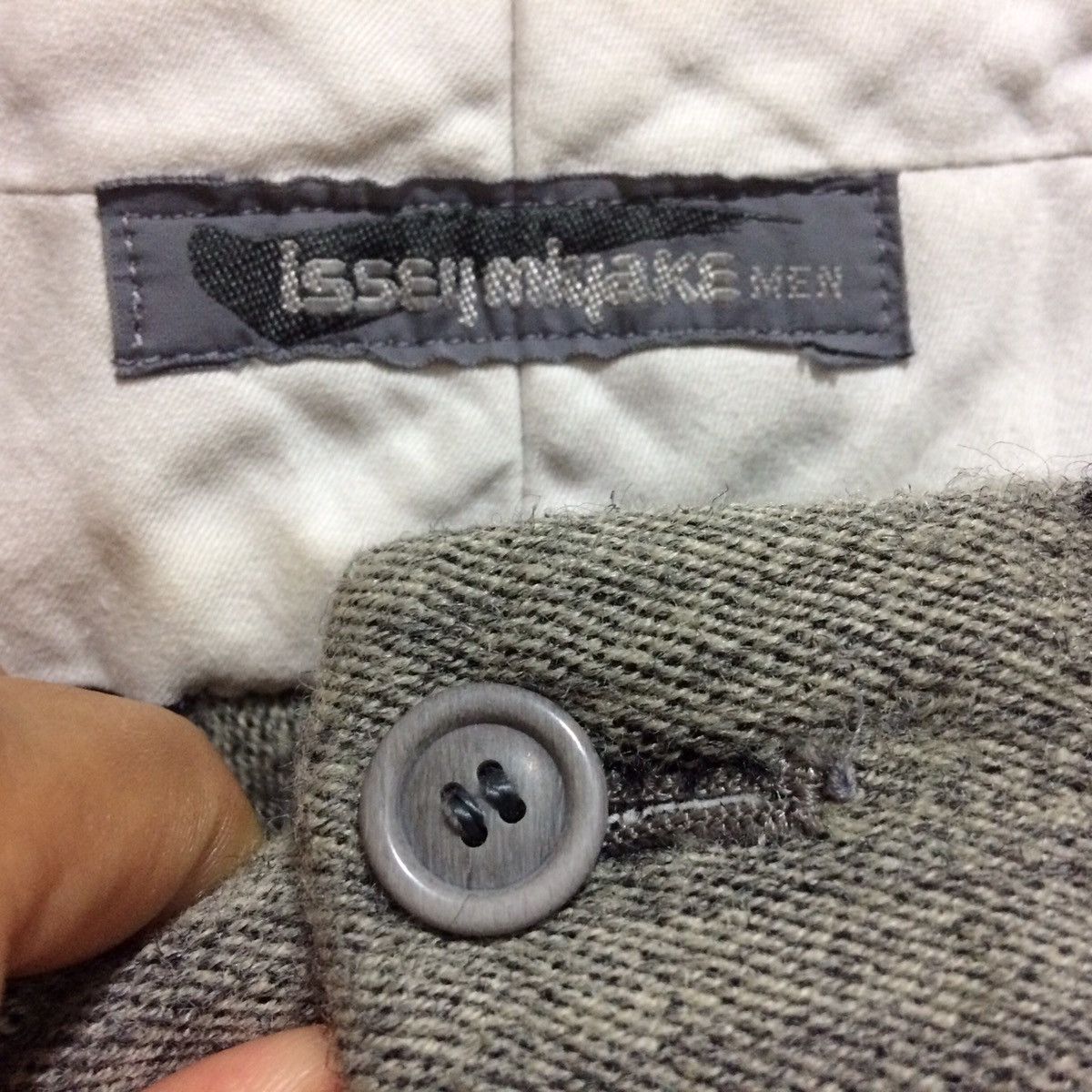 Issey Miyake Vintage 80's ISSEY MIYAKE MEN Pants Design Japanese Brand Size US 31 - 3 Thumbnail