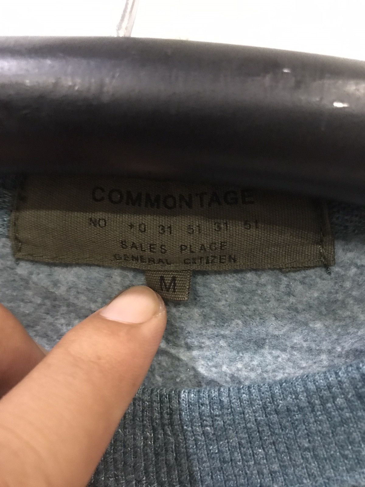 Japanese Brand COMMANTAGE Japan Stylish Sweatshirt Size US M / EU 48-50 / 2 - 4 Thumbnail