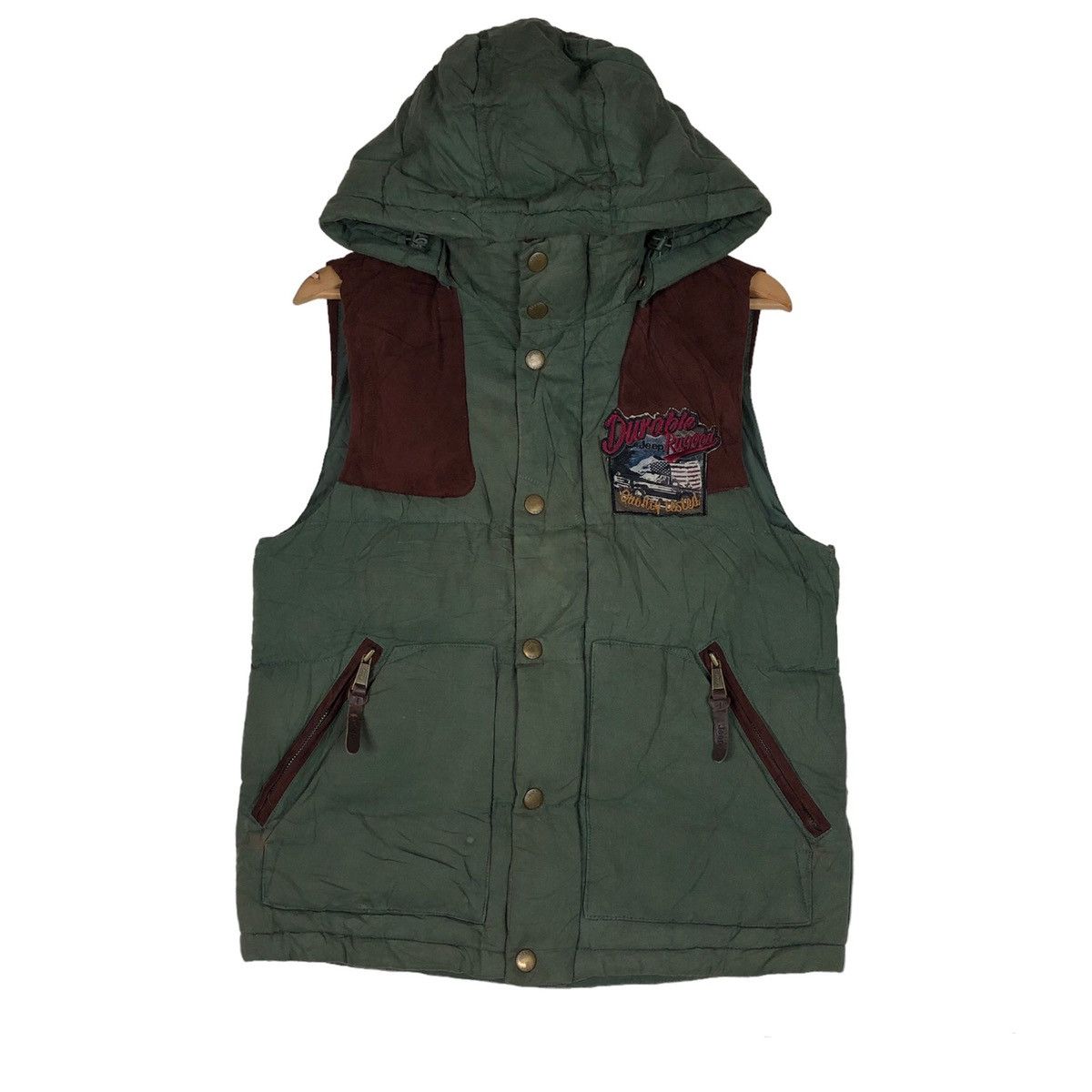 Jeep Vintage Sun Faded Jeep Hoodie Vest Size US M / EU 48-50 / 2 - 1 Thumbnail