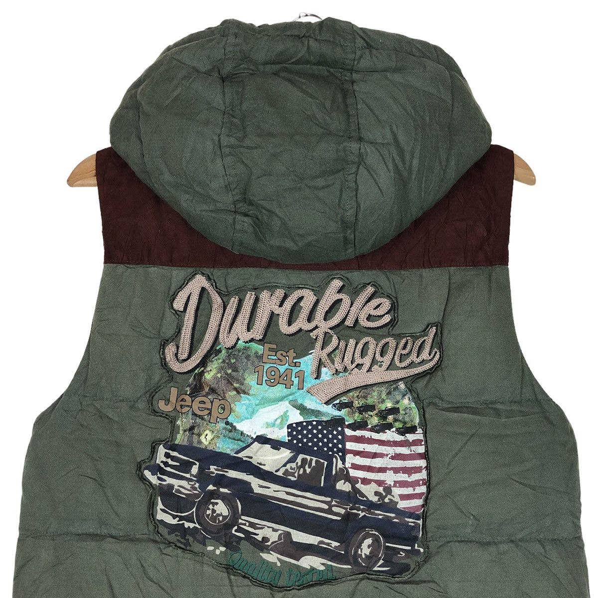 Jeep Vintage Sun Faded Jeep Hoodie Vest Size US M / EU 48-50 / 2 - 12 Thumbnail