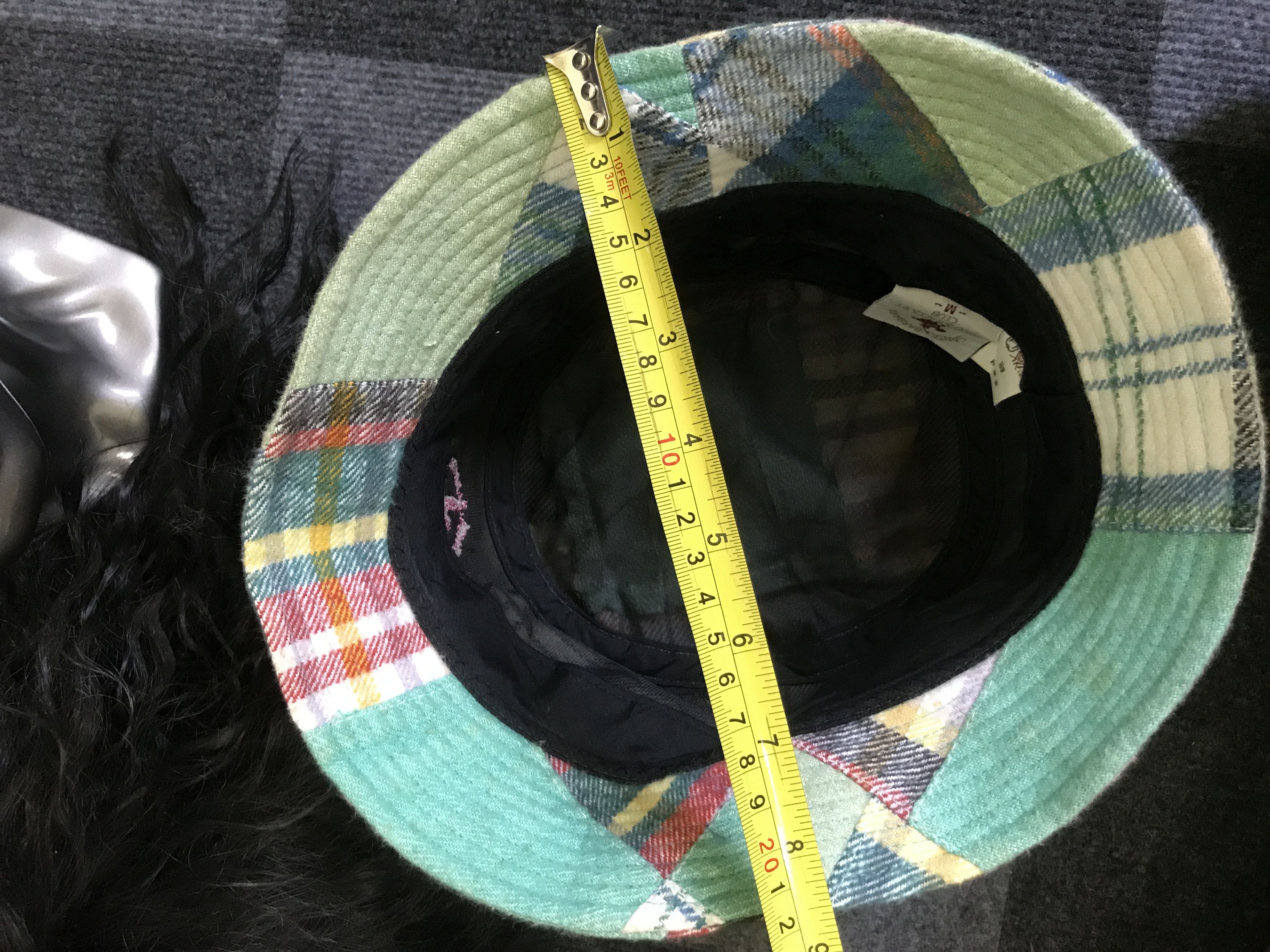 U.S. Polo Assn. BSC48 Polo Santa Barbara Patchwork Bucket Hat Size ONE SIZE - 7 Thumbnail