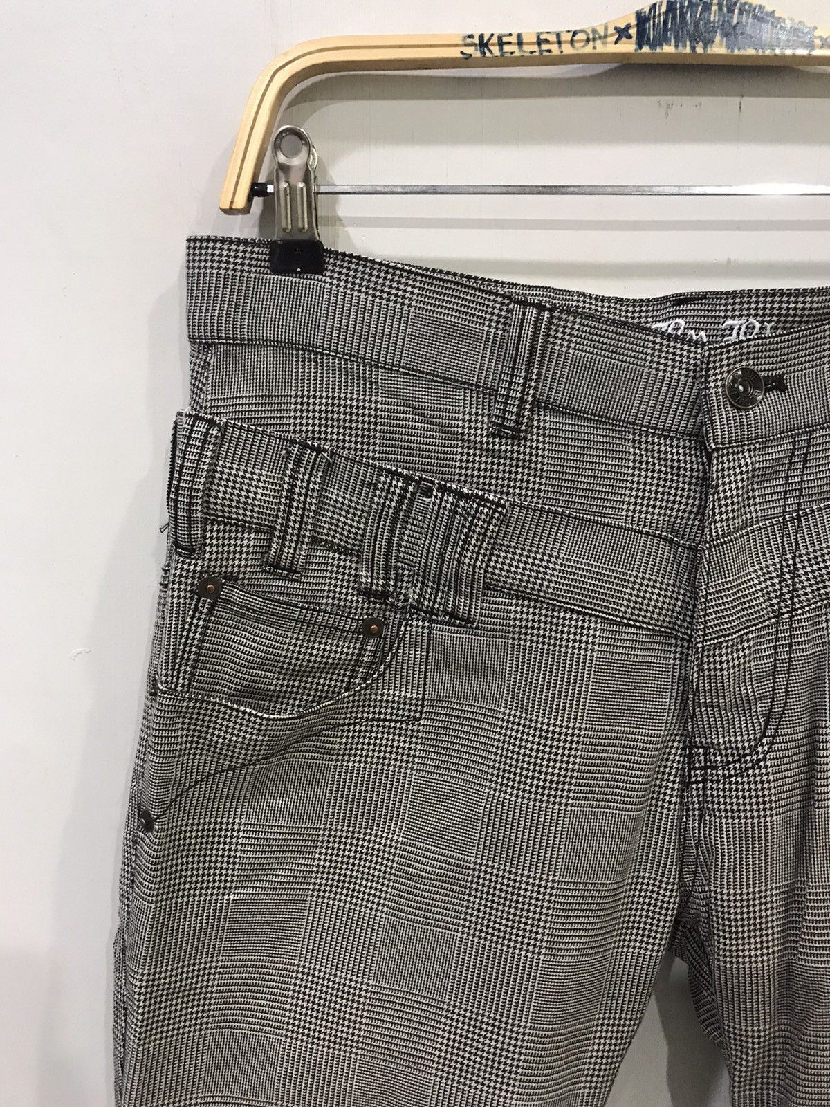 Japanese Brand × Seditionaries 💥DOUBLE WAIST💥Blow By Blue Double Plaid Seditionaries Pant Size US 32 / EU 48 - 3 Thumbnail