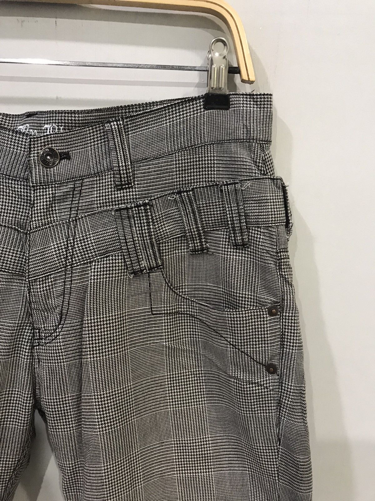 Japanese Brand × Seditionaries 💥DOUBLE WAIST💥Blow By Blue Double Plaid Seditionaries Pant Size US 32 / EU 48 - 2 Thumbnail