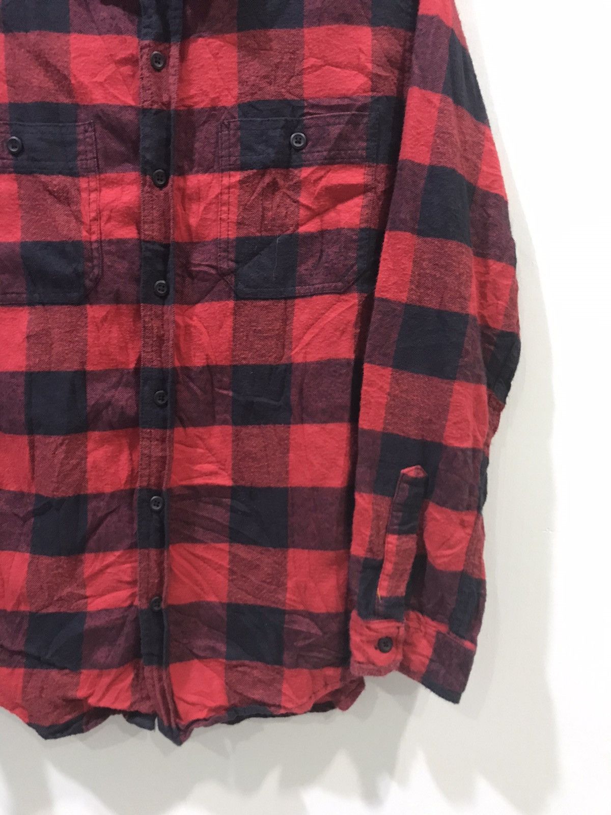 Osh Kosh Plaid Punk Flannel Shirt, Men's — image 4 of 6