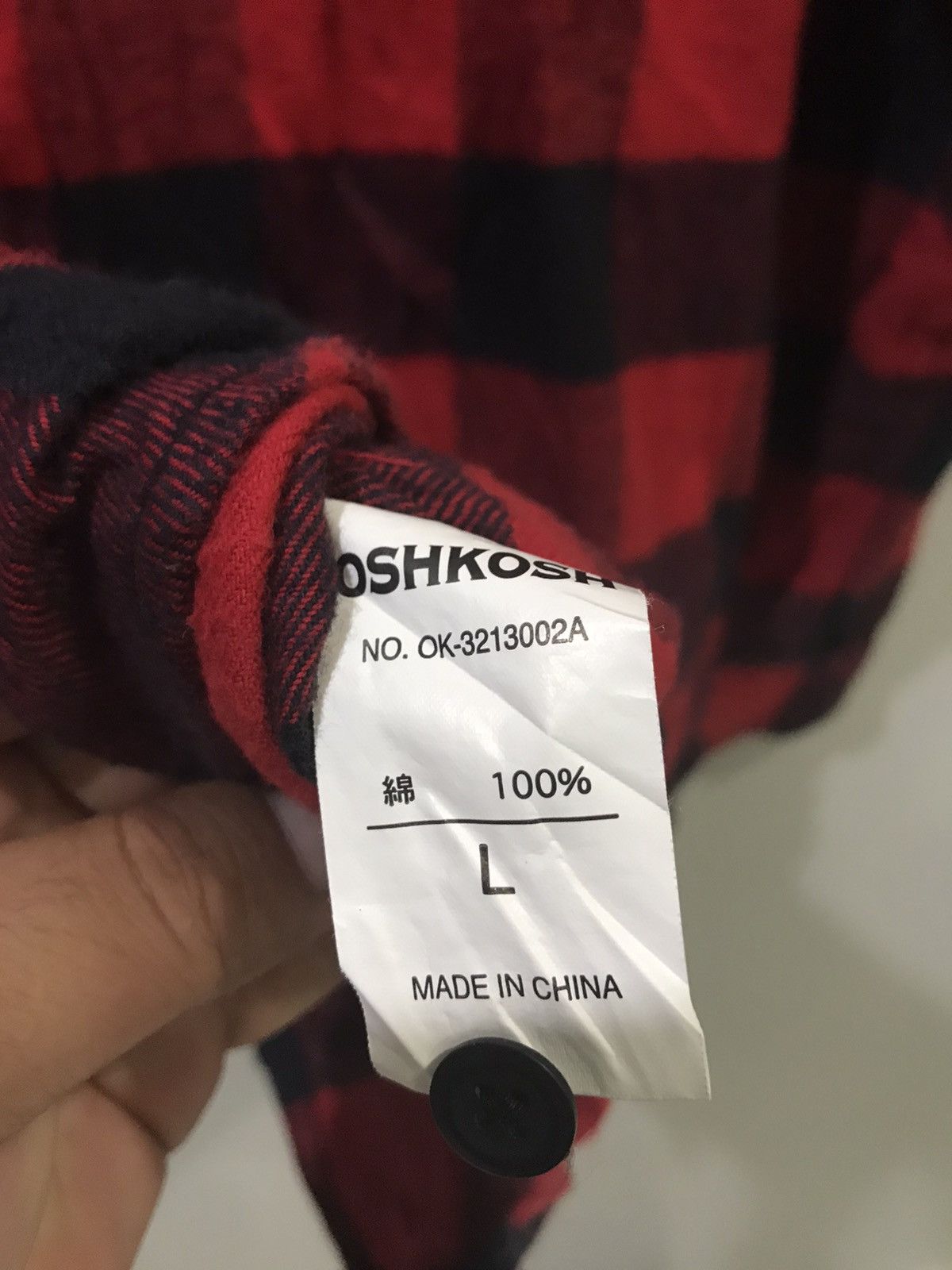 Oshkosh × Seditionaries OSH KOSH Plaid Punk Flannel Shirt Size US L / EU 52-54 / 3 - 9 Thumbnail
