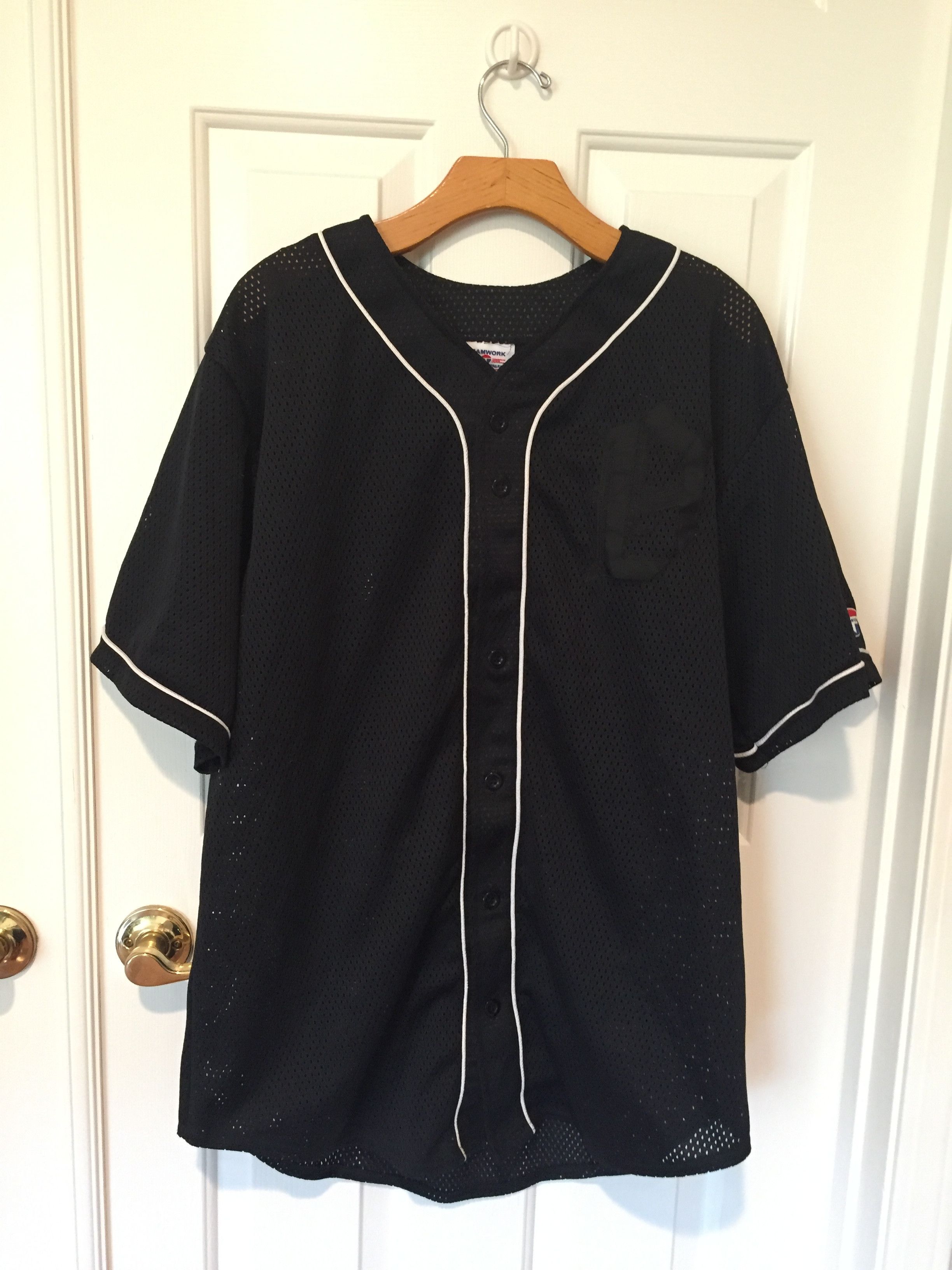 Other District Goods Old English "D" Baseball Jersey Size US XL / EU 56 / 4 - 1 Thumbnail