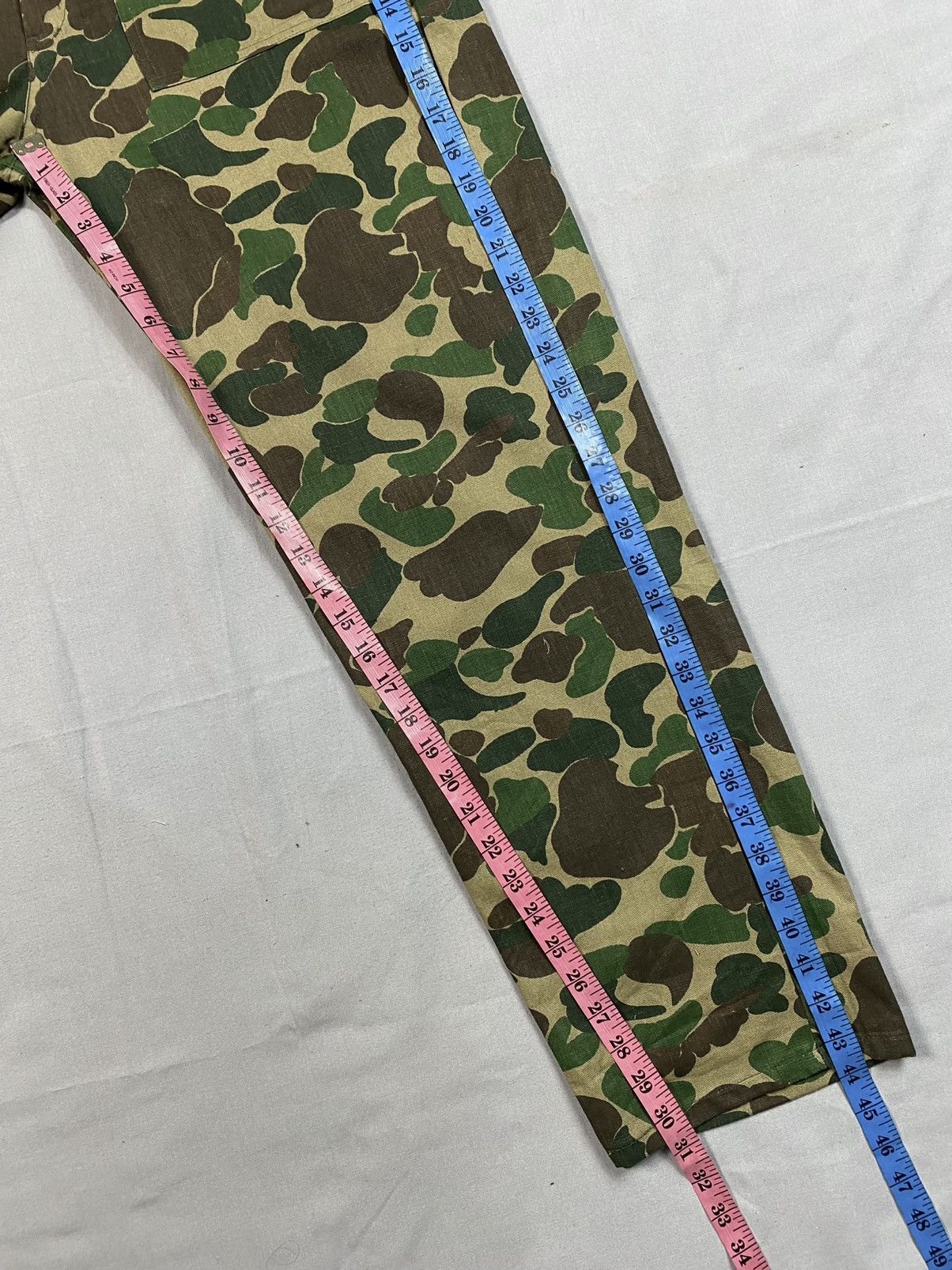 Vintage Vintage 70s Hunting Camo Pant By Ranger Size US 35 - 4 Thumbnail