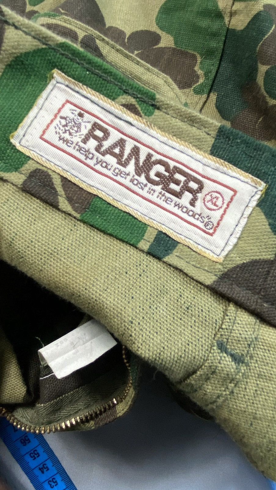 Vintage Vintage 70s Hunting Camo Pant By Ranger Size US 35 - 9 Thumbnail