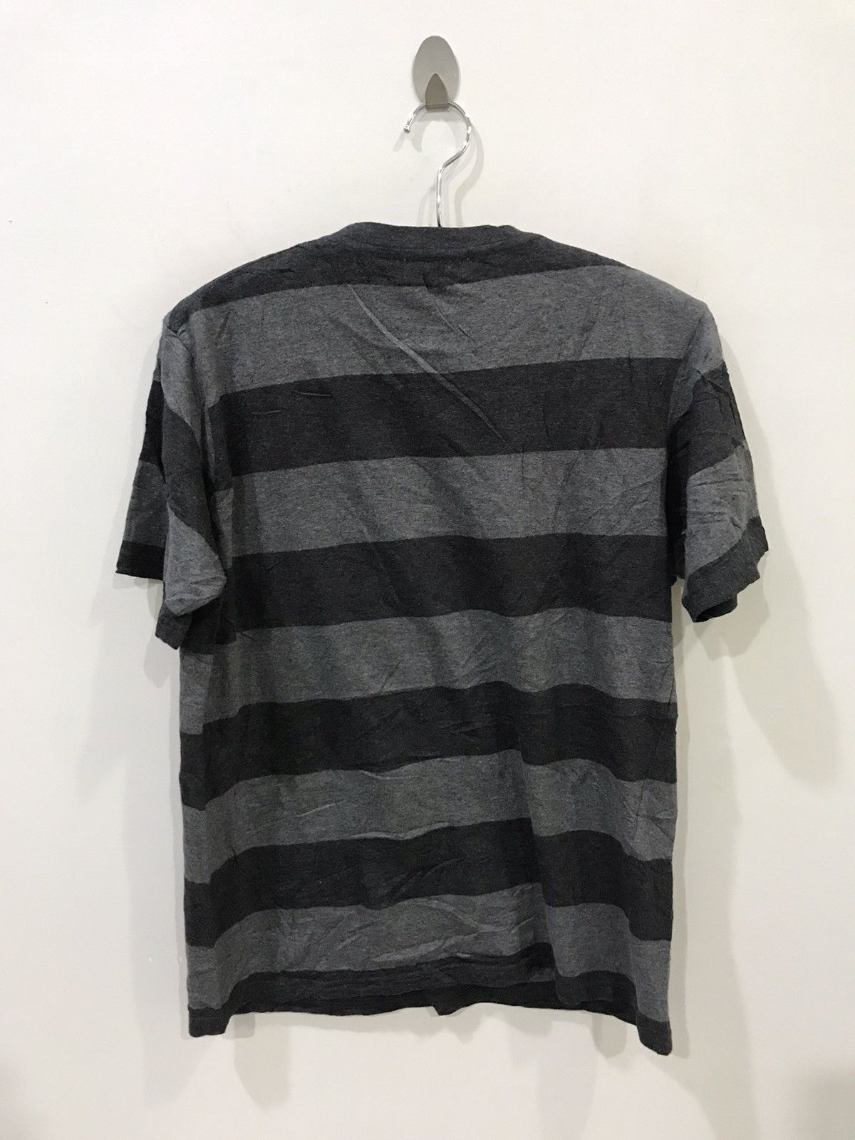 Japanese Brand BACK NUMBER Prisoner Stripe Shirt Size US L / EU 52-54 / 3 - 4 Thumbnail