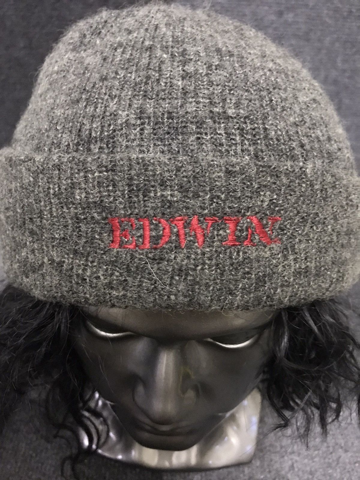Edwin × Vintage Vintage EDWIN Beanie Size ONE SIZE - 6 Thumbnail