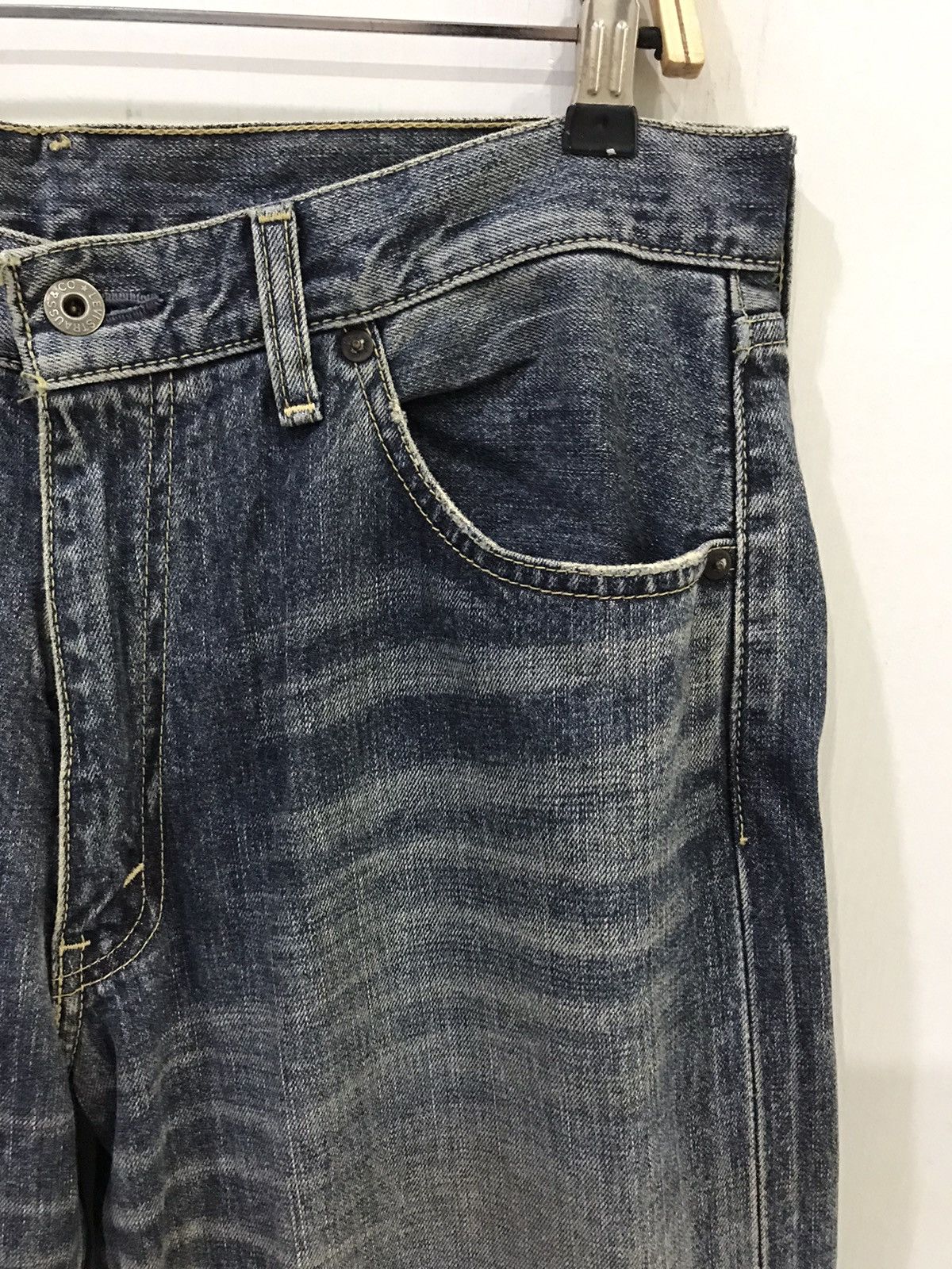 Levi's Levis 503 Beautiful Faded Denim Size US 33 - 2 Thumbnail