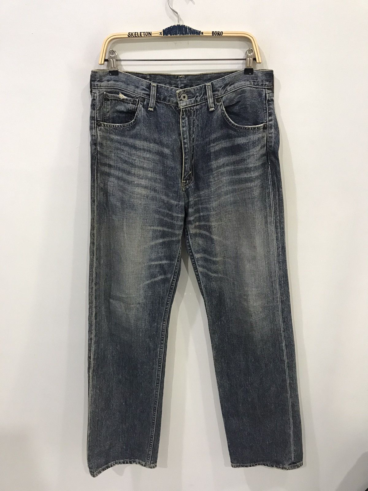 Levi's Levis 503 Beautiful Faded Denim Size US 33 - 1 Thumbnail