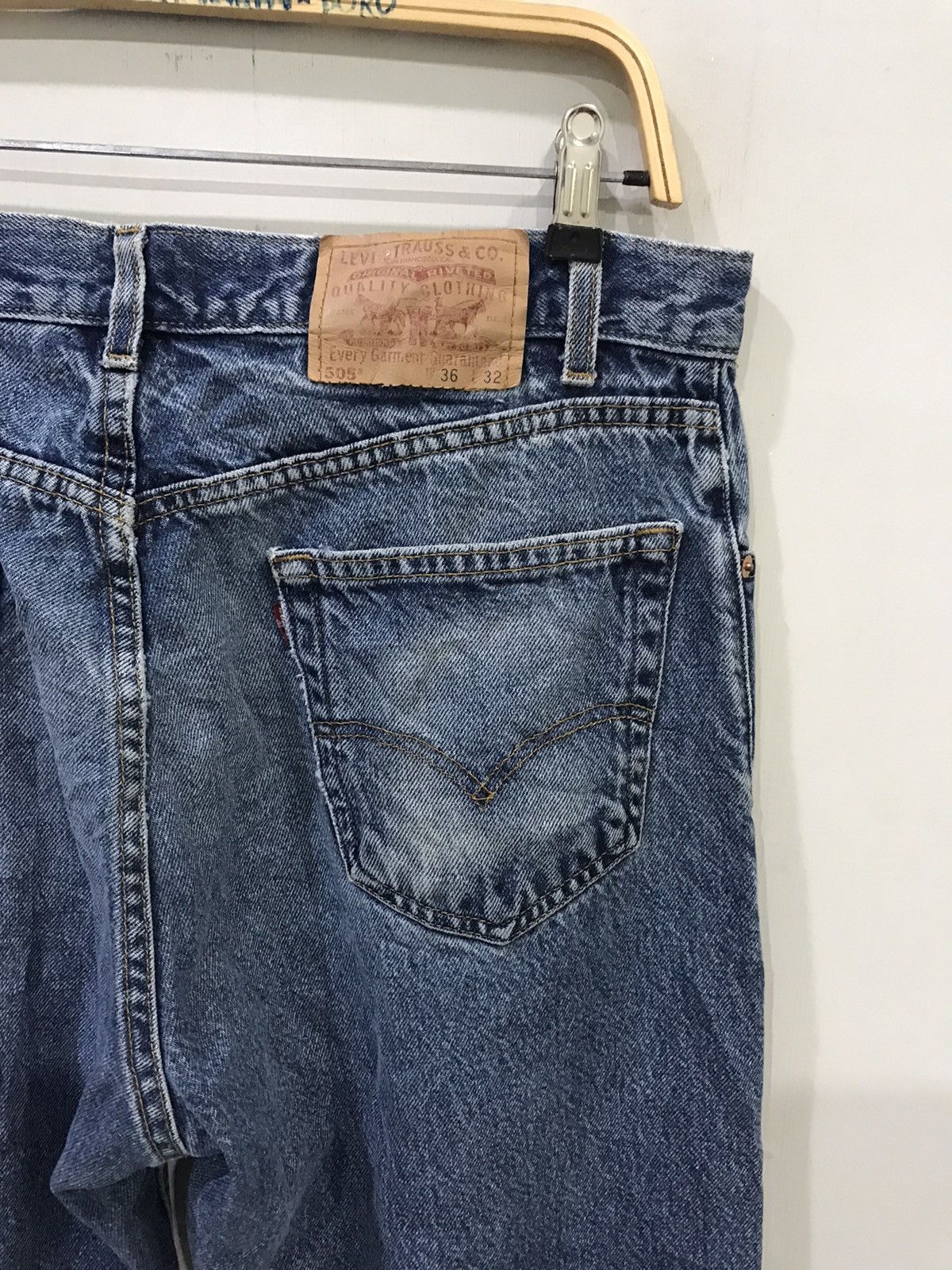Levi's Levis 505 Regular Fit Denim Size US 34 / EU 50 - 10 Thumbnail