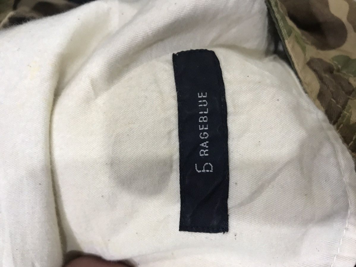 Japanese Brand RAGEBLUE Japan Dropped Crotch 6 Pockets 3 Quater Pant Size US 30 / EU 46 - 15 Thumbnail