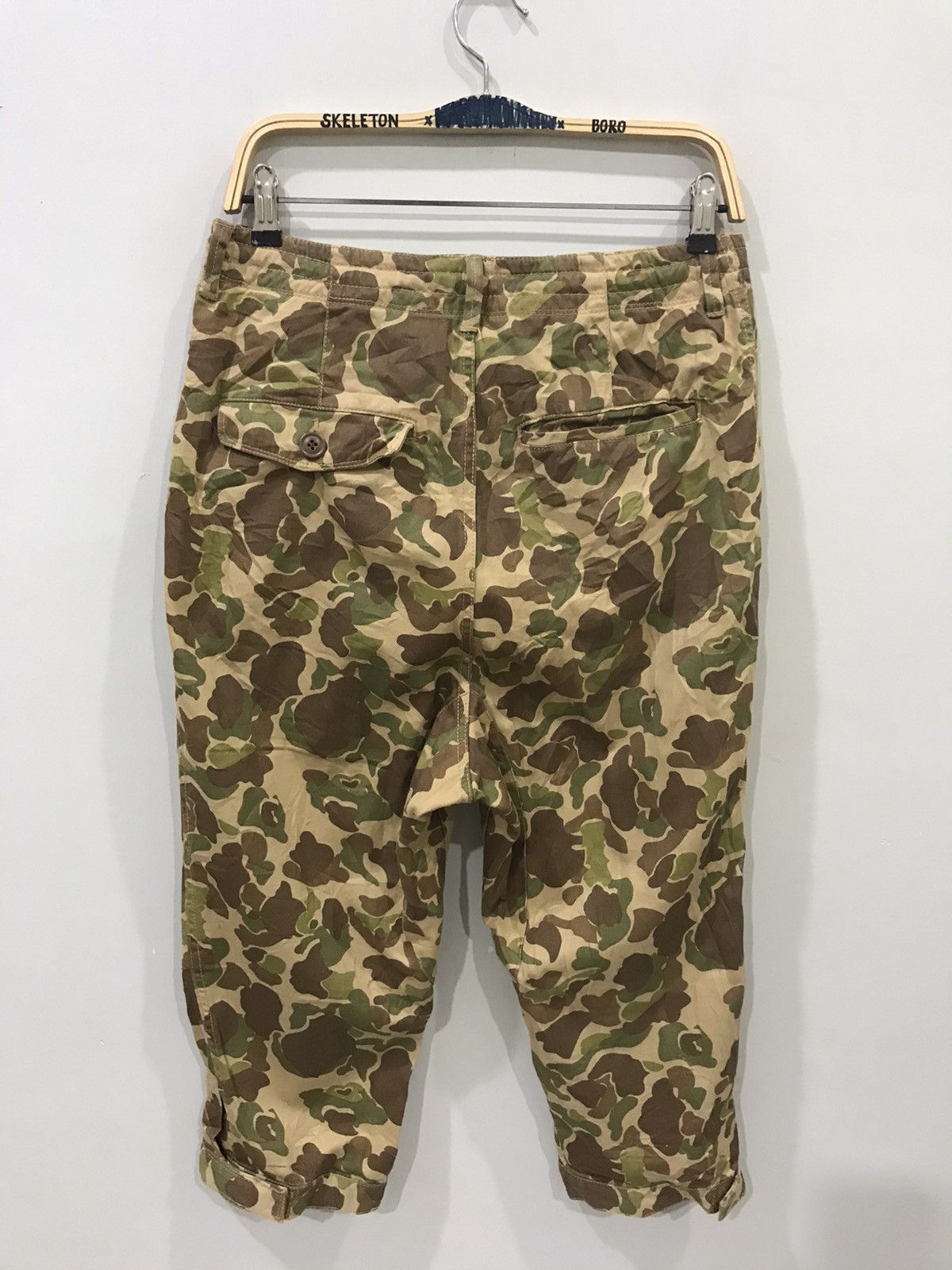 Japanese Brand RAGEBLUE Japan Dropped Crotch 6 Pockets 3 Quater Pant Size US 30 / EU 46 - 9 Thumbnail