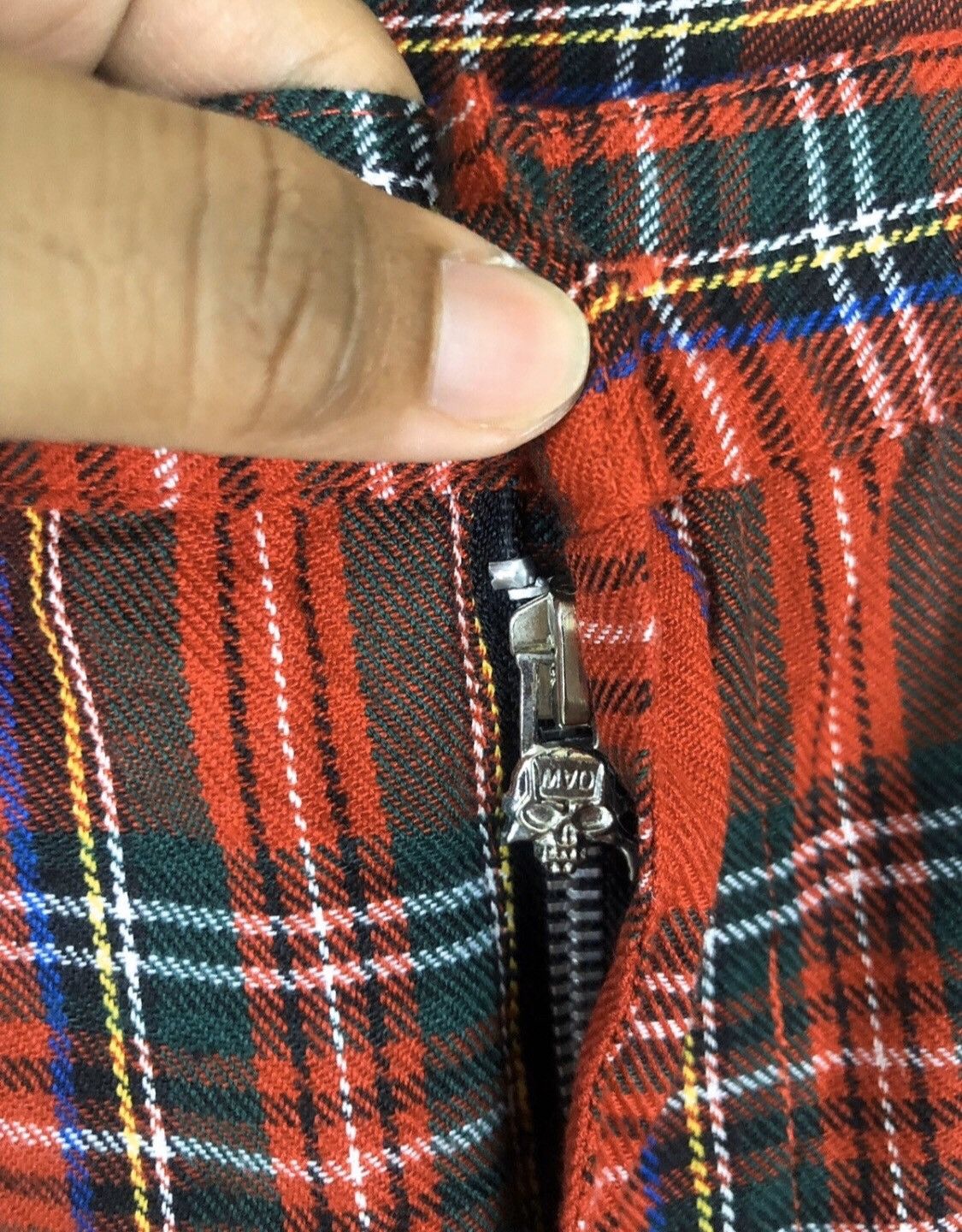 Beauty Beast Japanese Brand Mad Punk Tartan trouser like Seditionaries Size US 28 / EU 44 - 3 Thumbnail