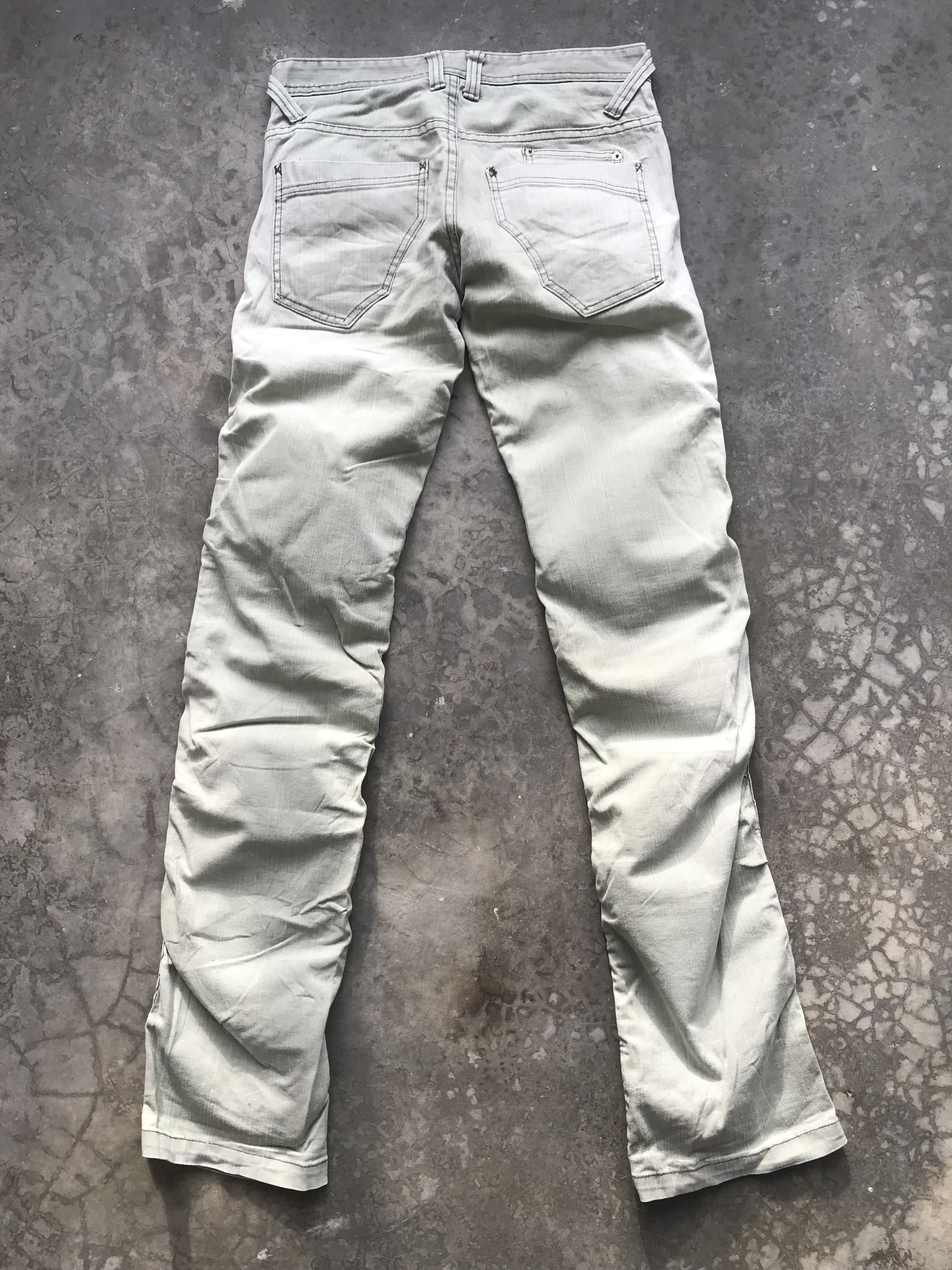 Japanese Brand Bike Star Japan Wrinkle Leg Skinny Pant Size US 30 / EU 46 - 6 Thumbnail