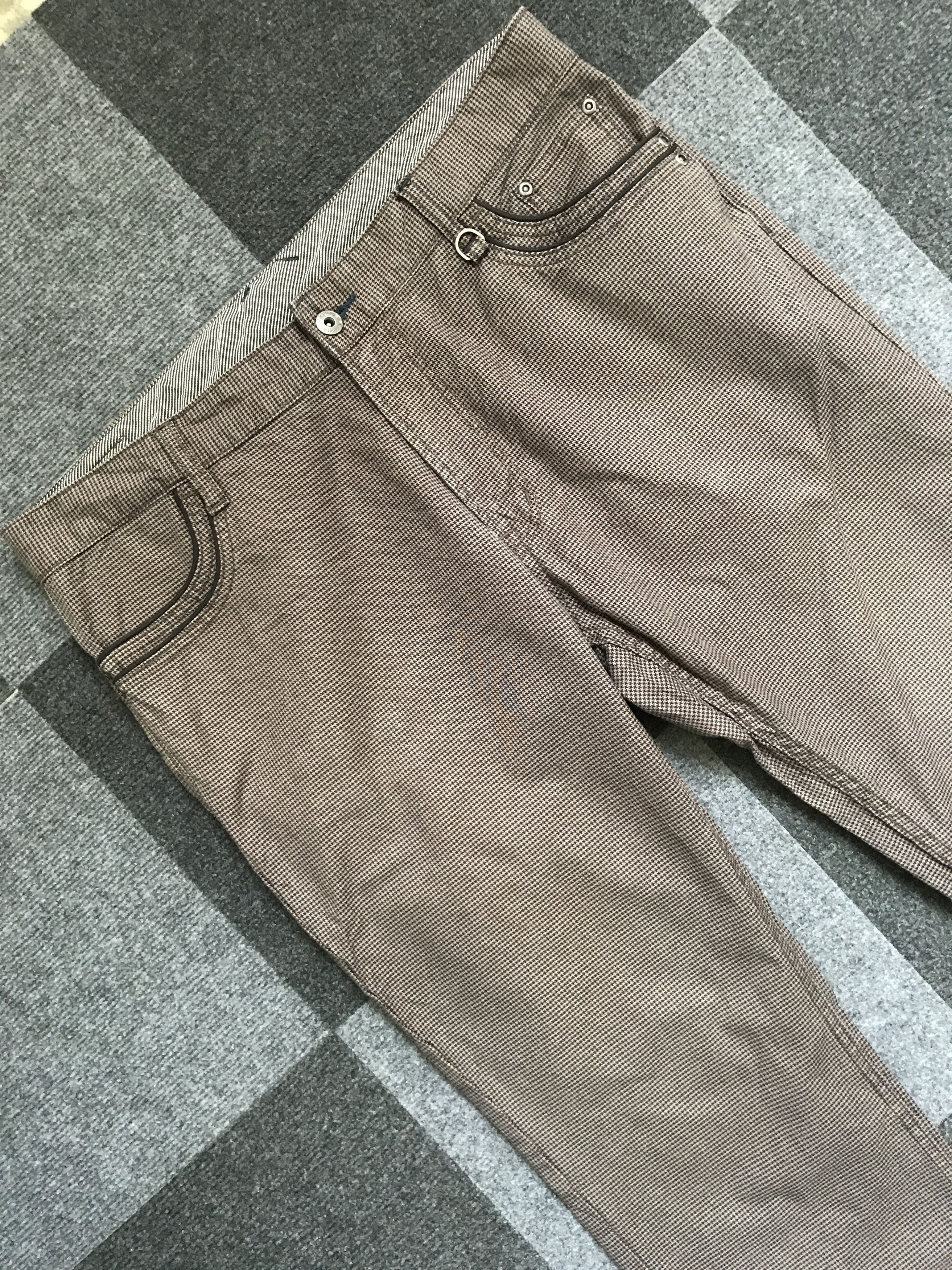 Japanese Brand P37 mfi editorial Fine Plaid Flare Pant Size US 36 / EU 52 - 4 Thumbnail