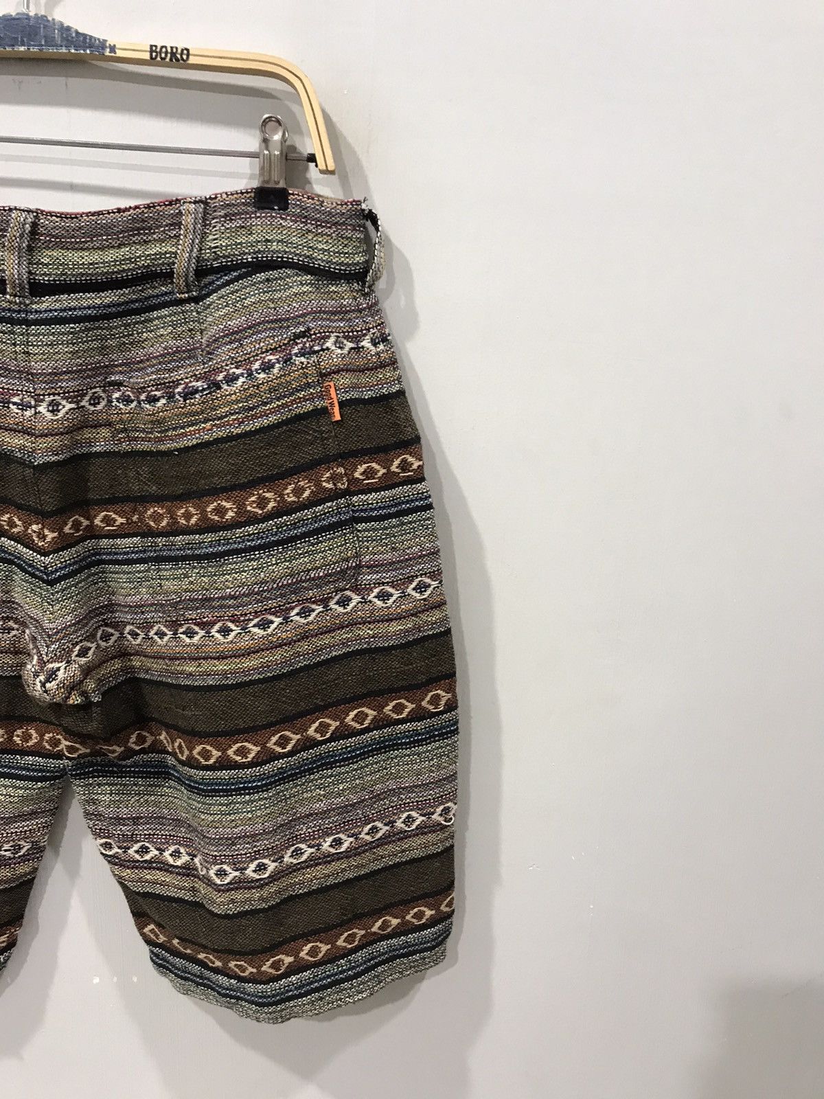 Japanese Brand GOODWEAR JAPAN Motive Stripe Short Pant Size US 30 / EU 46 - 5 Thumbnail