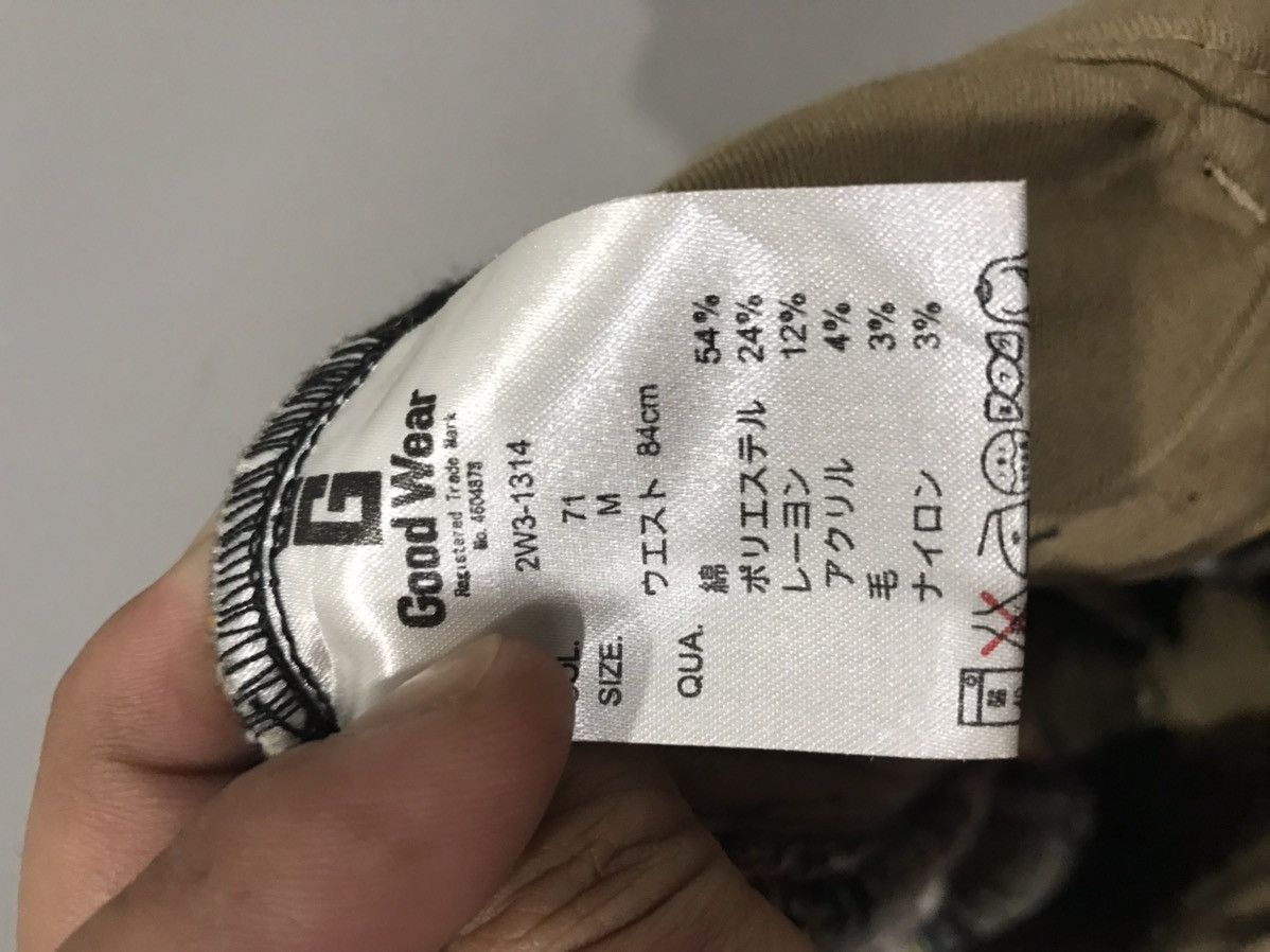 Japanese Brand GOODWEAR JAPAN Motive Stripe Short Pant Size US 30 / EU 46 - 9 Thumbnail