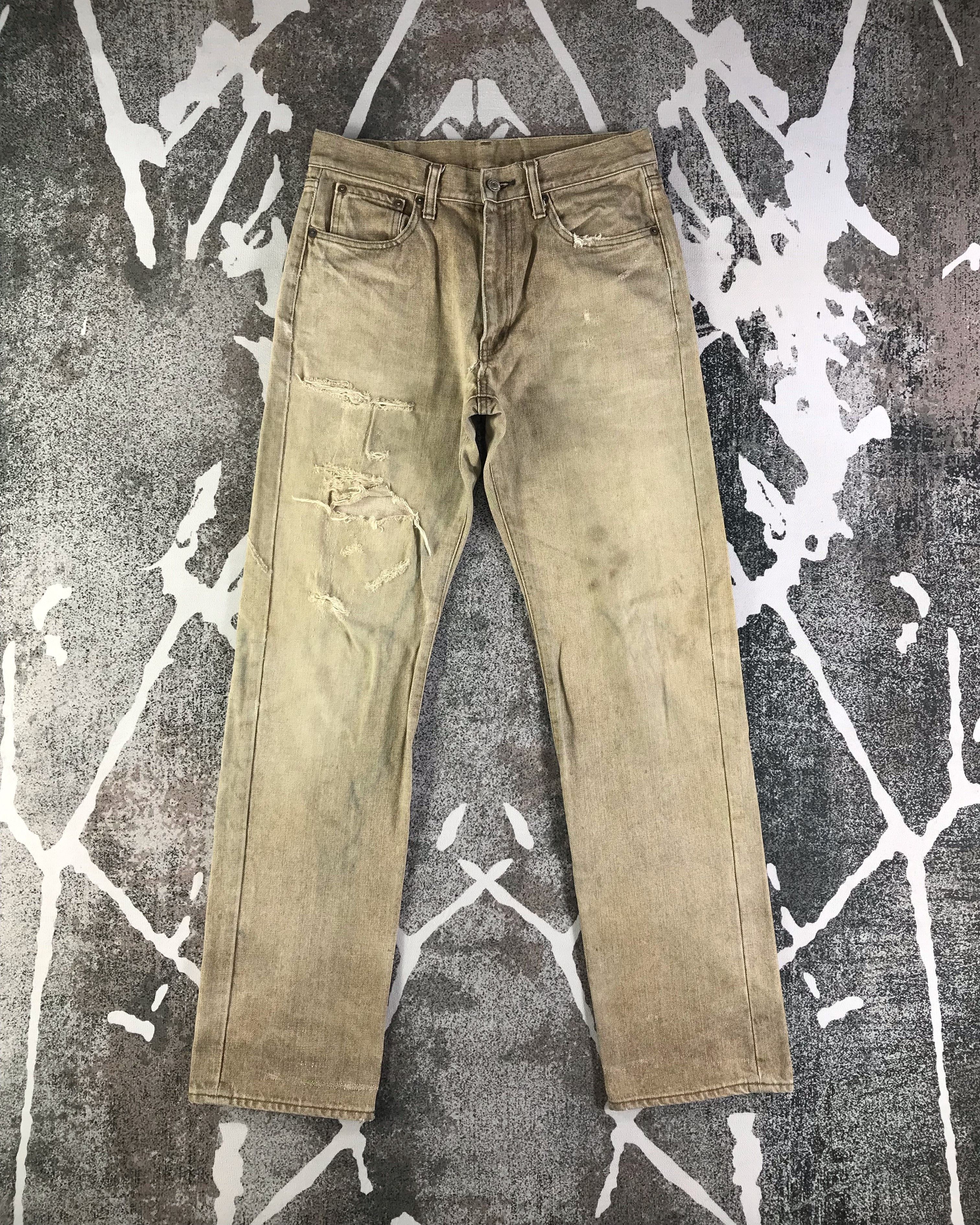 image of Vintage Bobson Jeans Earth Tone Denim Kj2524 in Faded, Men's (Size 30)