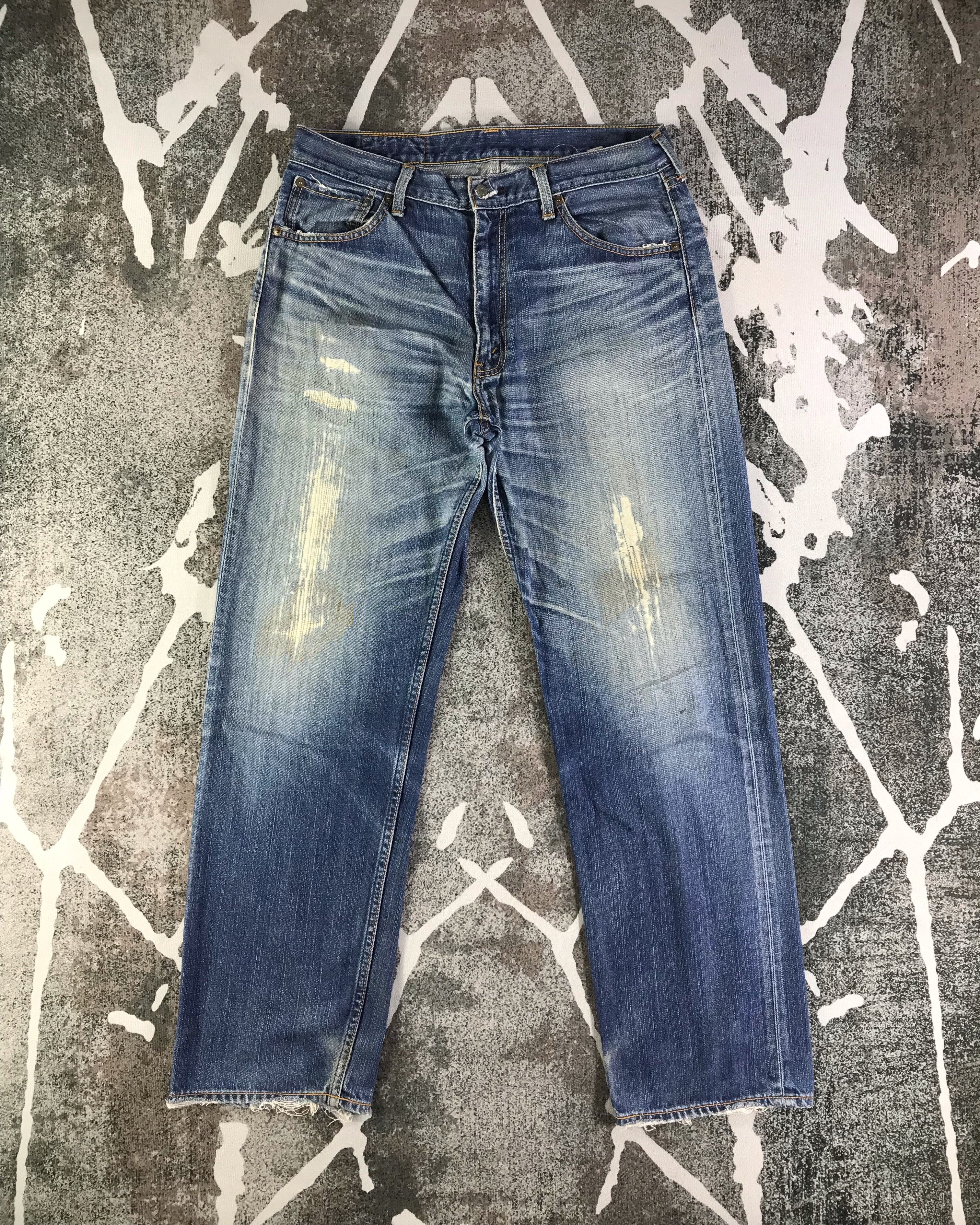 Vintage Levis Jeans 703 Distressed Denim KJ2555