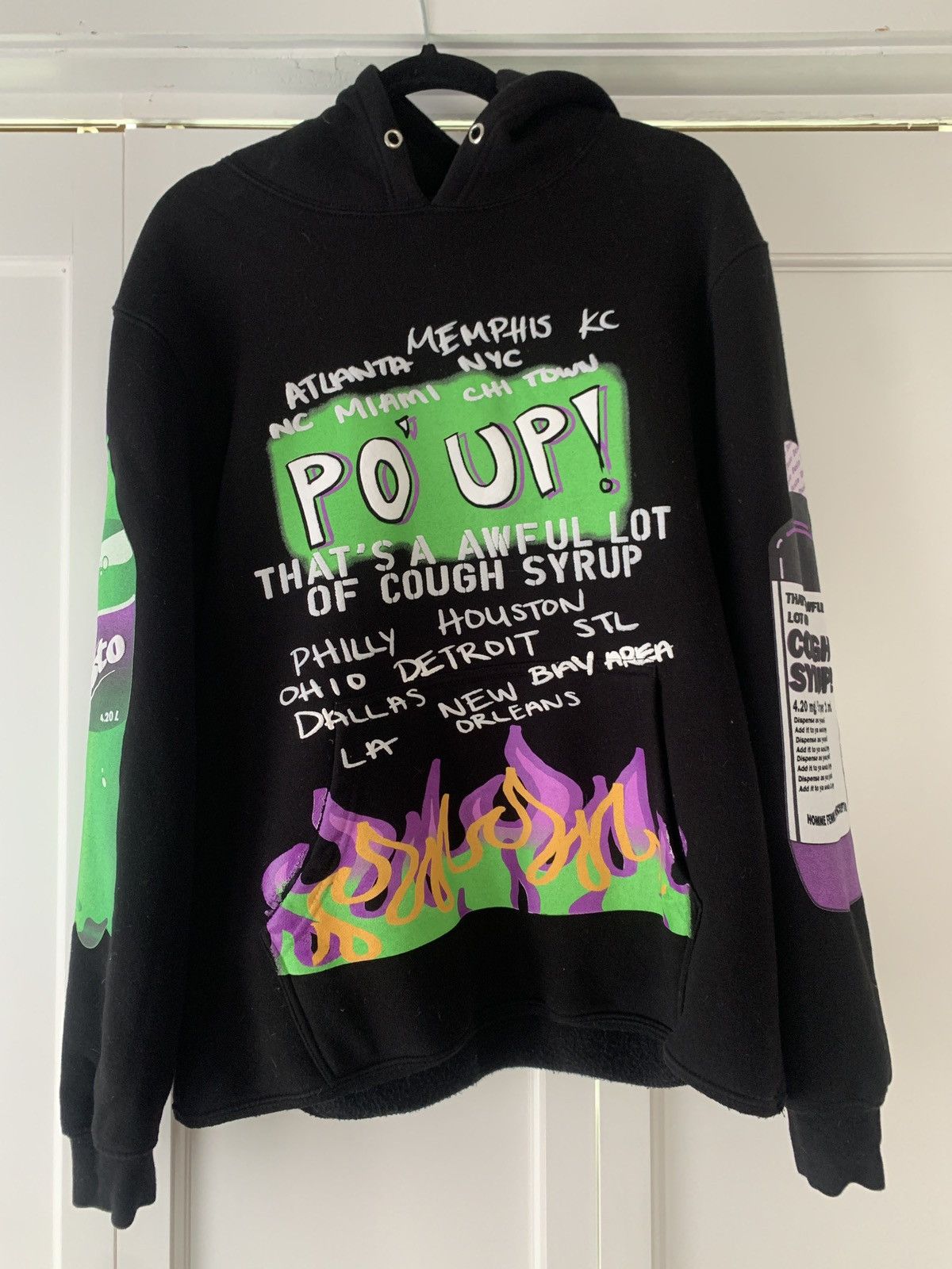 Homme + Femme La That’s a awful lot of cough syrup hoodie Size US S / EU 44-46 / 1 - 1 Thumbnail
