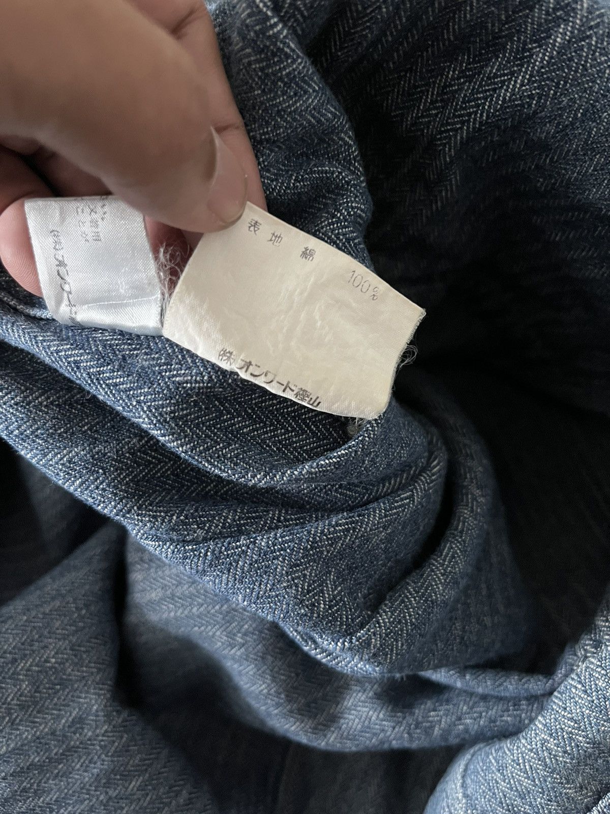 Japanese Brand Ruff Hewn Herringbone Chore Jacket Size US M / EU 48-50 / 2 - 11 Thumbnail