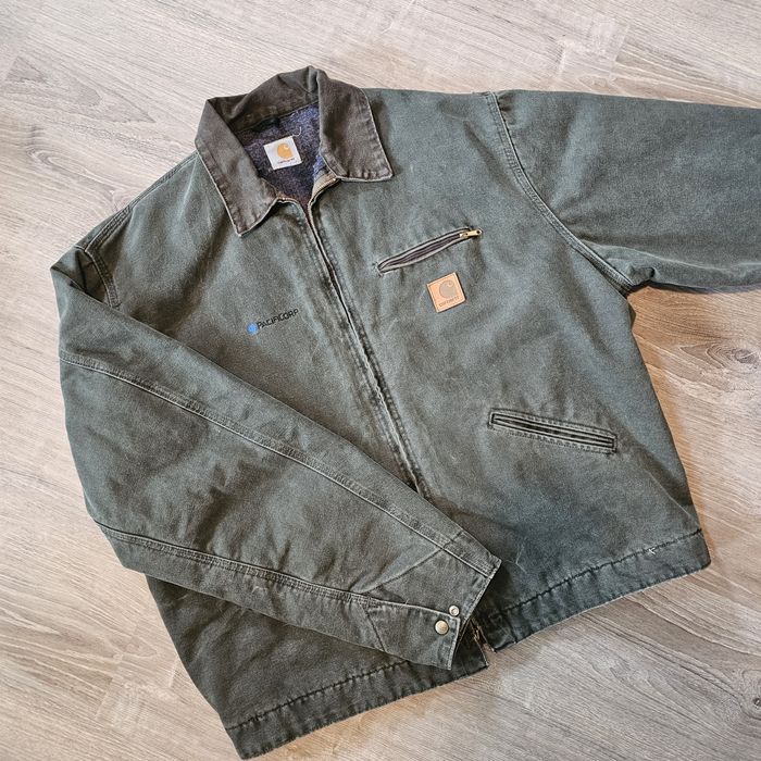 Carhartt detroit jacket clearance moss