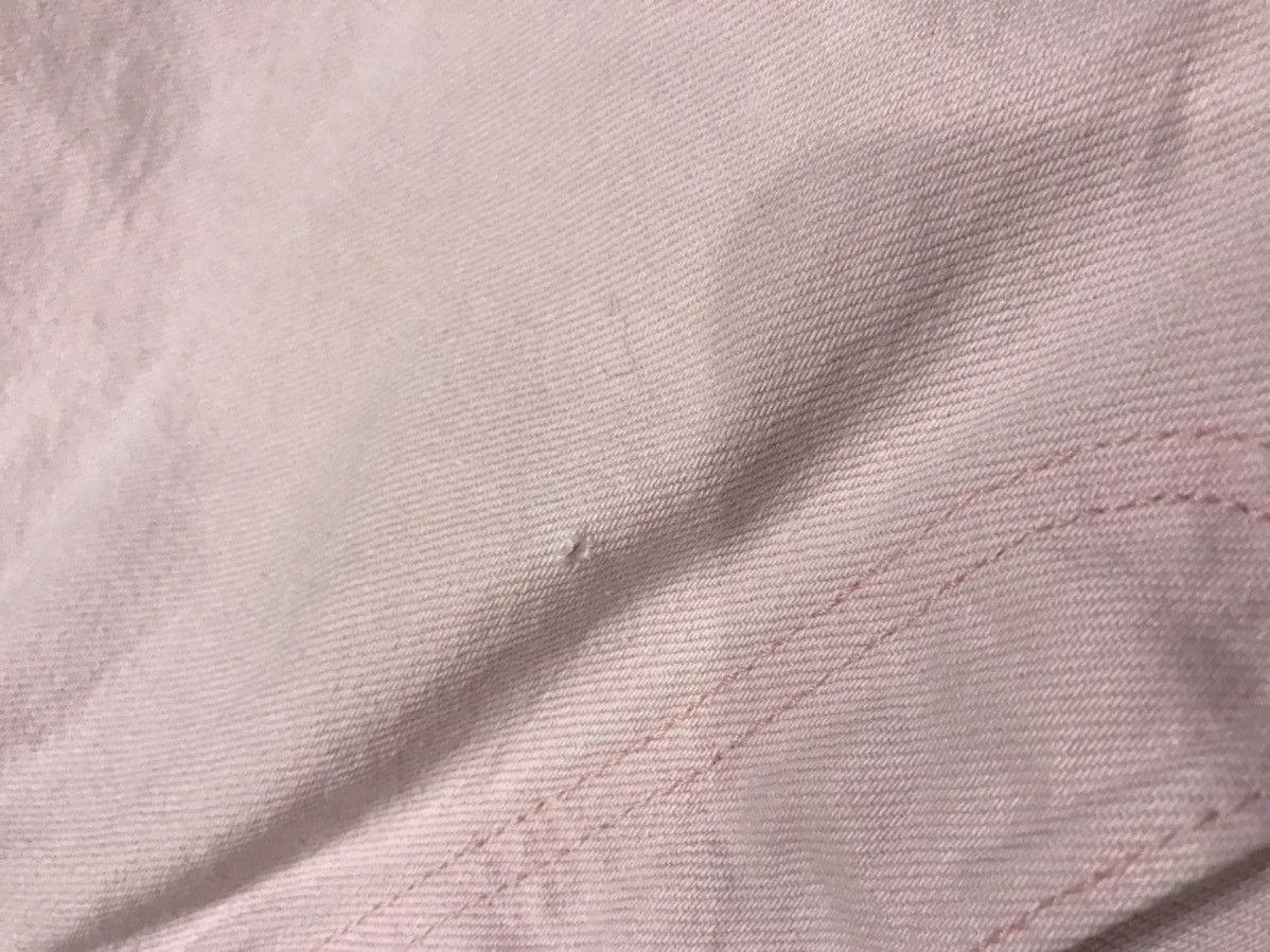Levi's × Vintage Vintage 90s Levis 17501 Light Pink Denim 544 Button Size US 28 / EU 44 - 15 Thumbnail