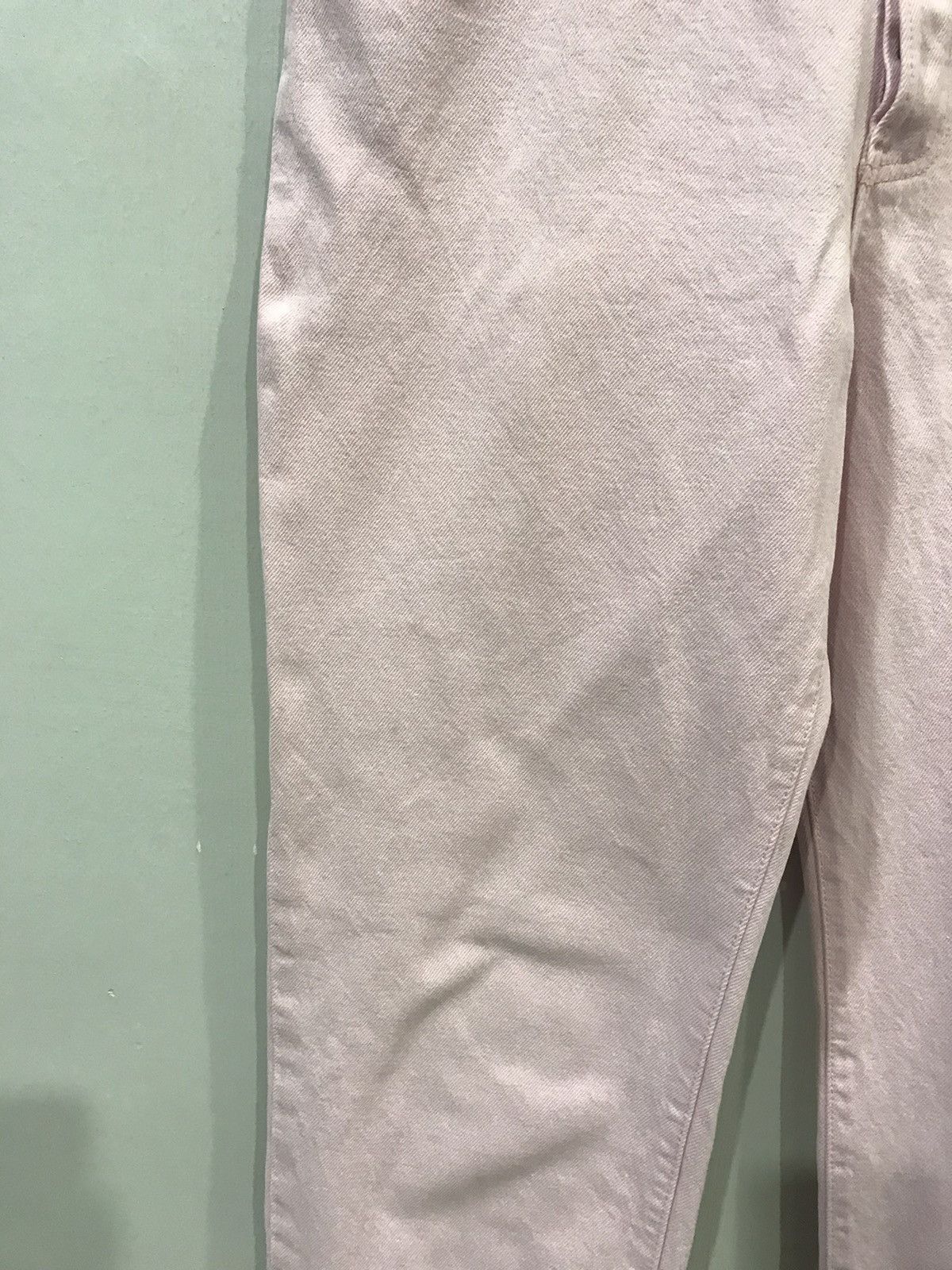 Levi's × Vintage Vintage 90s Levis 17501 Light Pink Denim 544 Button Size US 28 / EU 44 - 5 Thumbnail