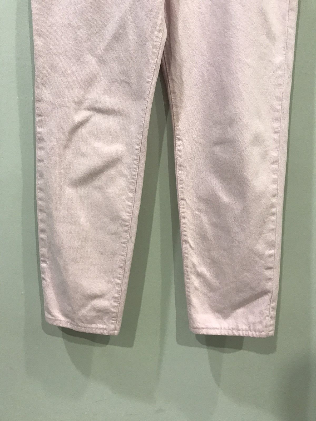 Levi's × Vintage Vintage 90s Levis 17501 Light Pink Denim 544 Button Size US 28 / EU 44 - 6 Thumbnail