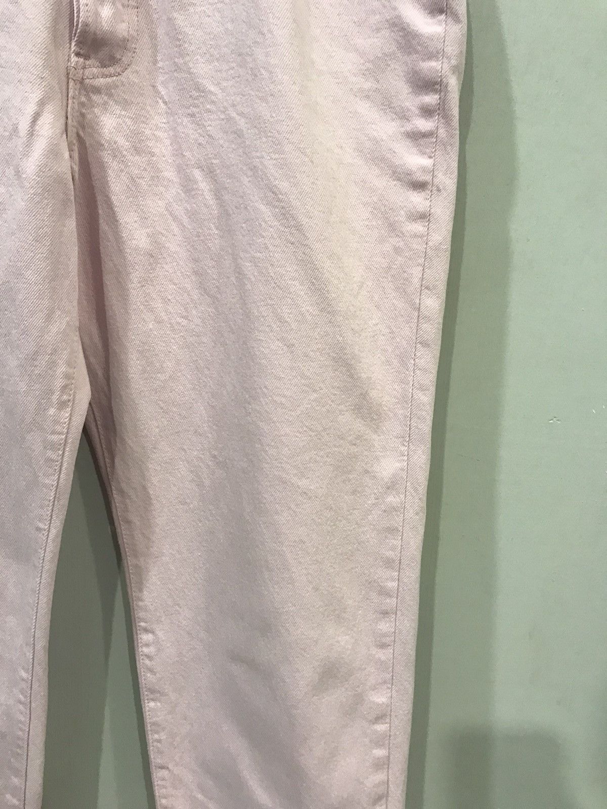 Levi's × Vintage Vintage 90s Levis 17501 Light Pink Denim 544 Button Size US 28 / EU 44 - 4 Thumbnail