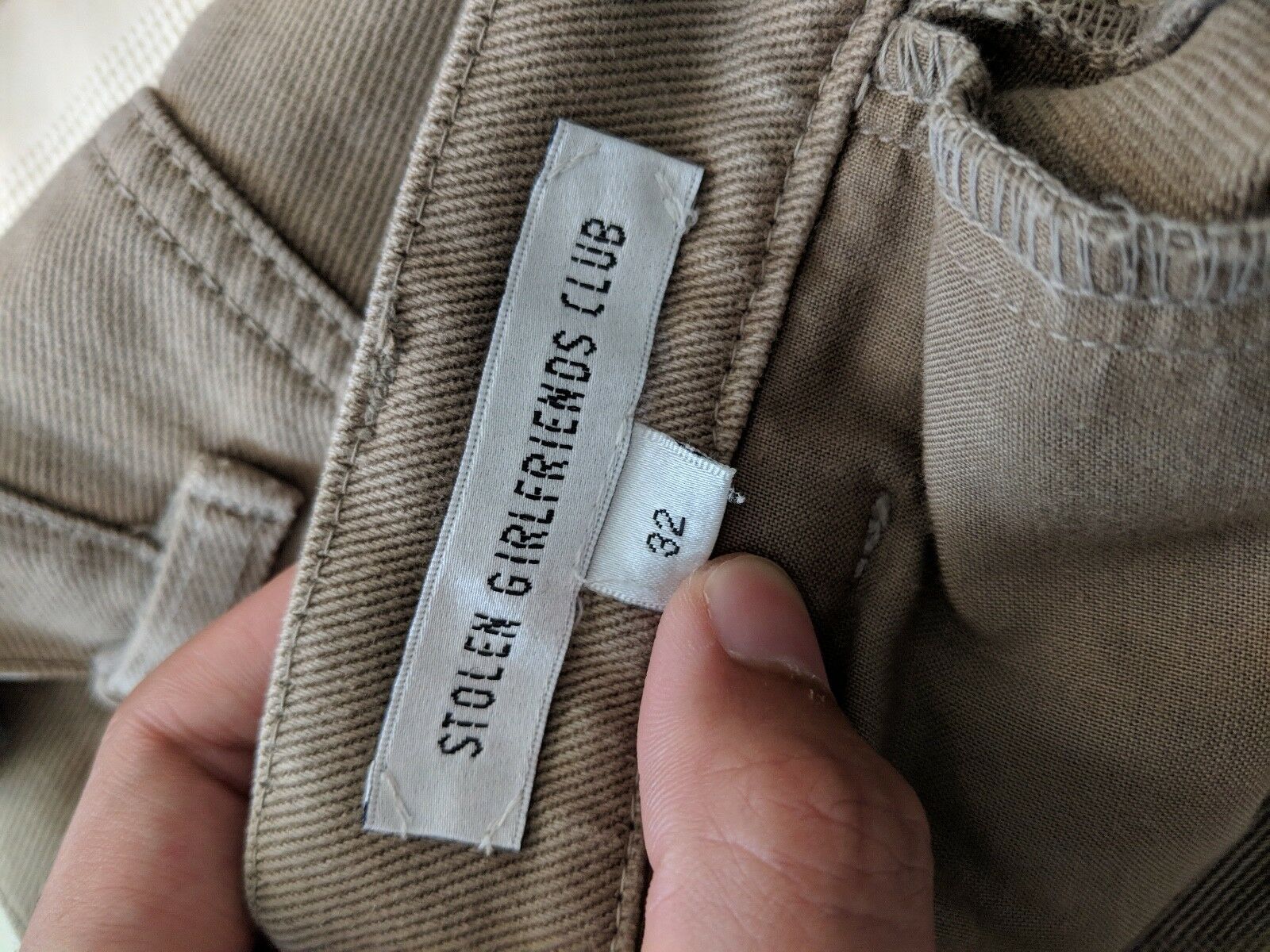 Stolen Girlfriends Club Distressed Jeans Size US 32 / EU 48 - 10 Thumbnail